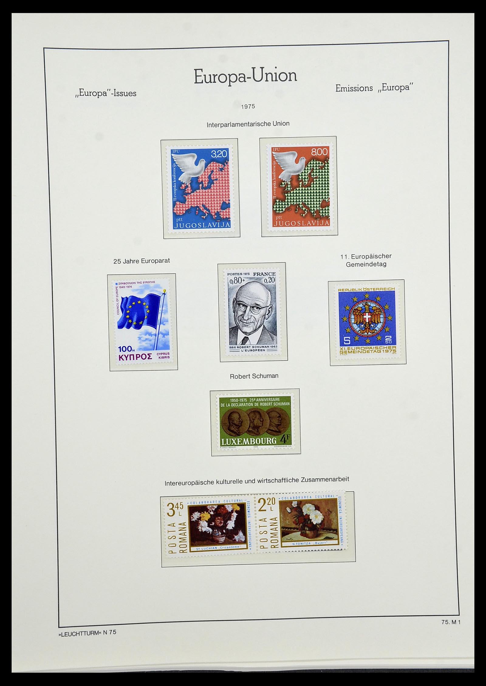 34573 114 - Postzegelverzameling 34573 Europa CEPT 1956-1974.