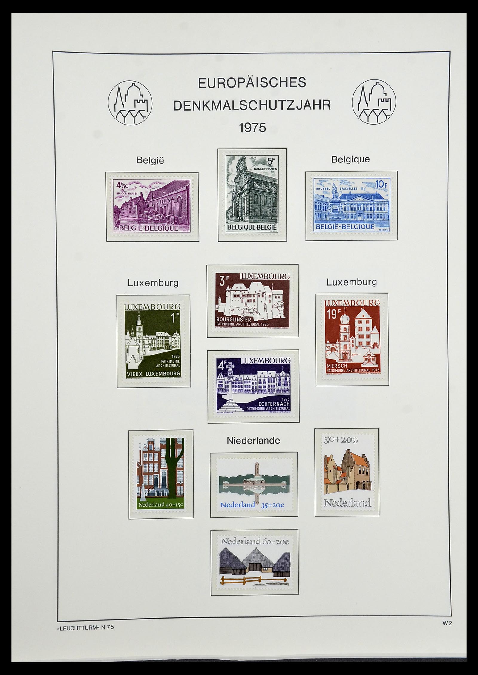 34573 117 - Postzegelverzameling 34573 Europa CEPT 1956-1974.