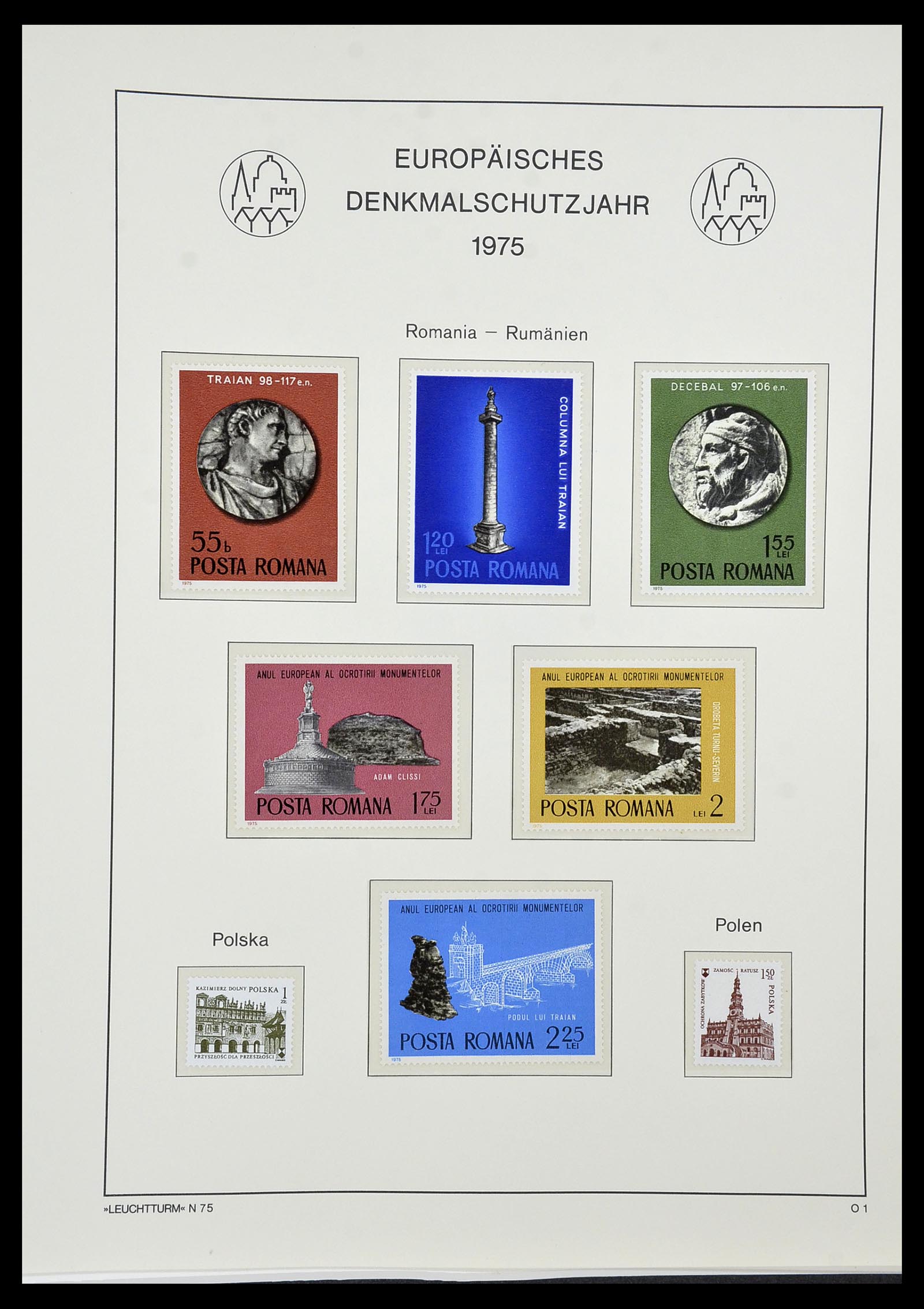 34573 122 - Postzegelverzameling 34573 Europa CEPT 1956-1974.