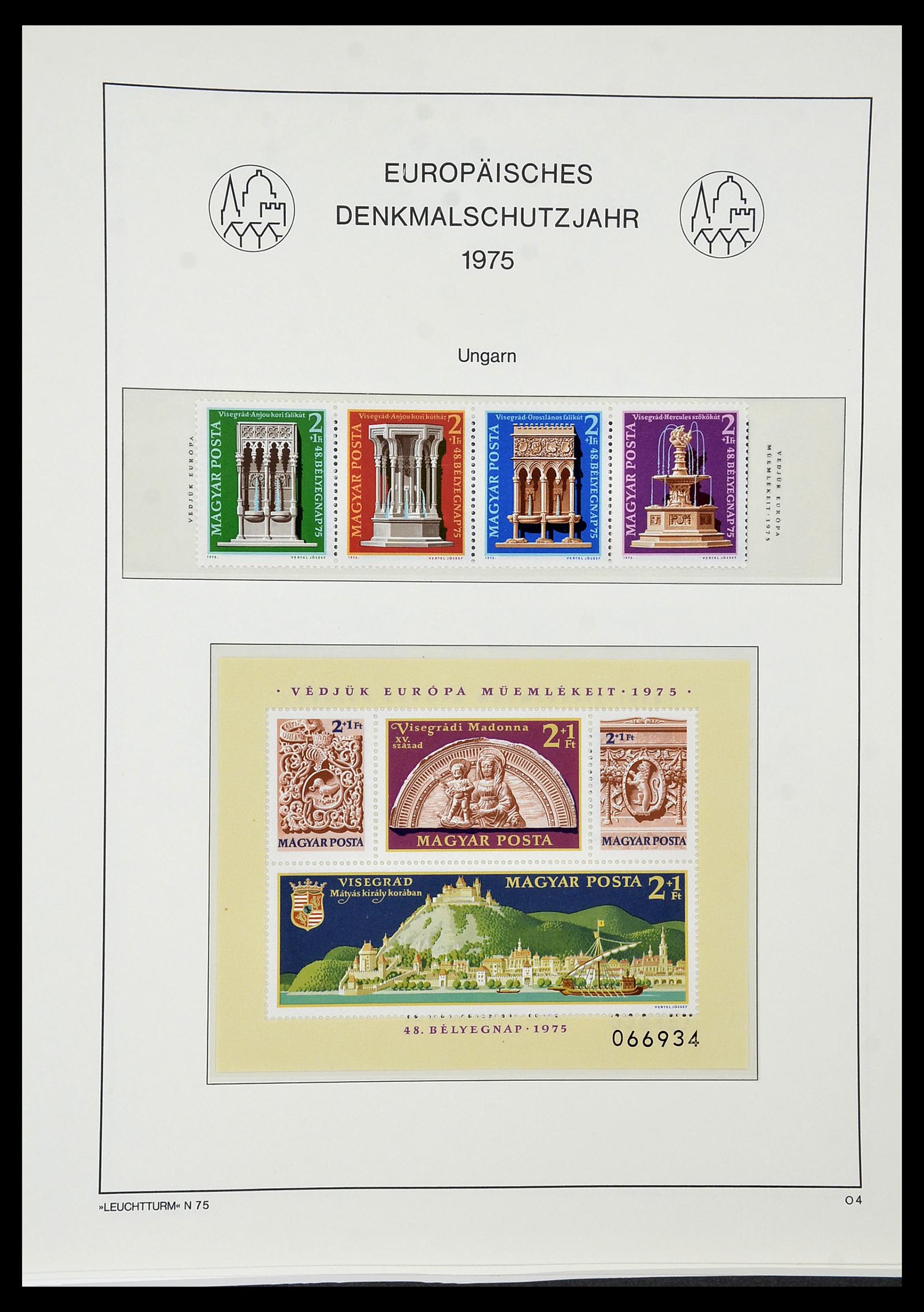 34573 124 - Postzegelverzameling 34573 Europa CEPT 1956-1974.