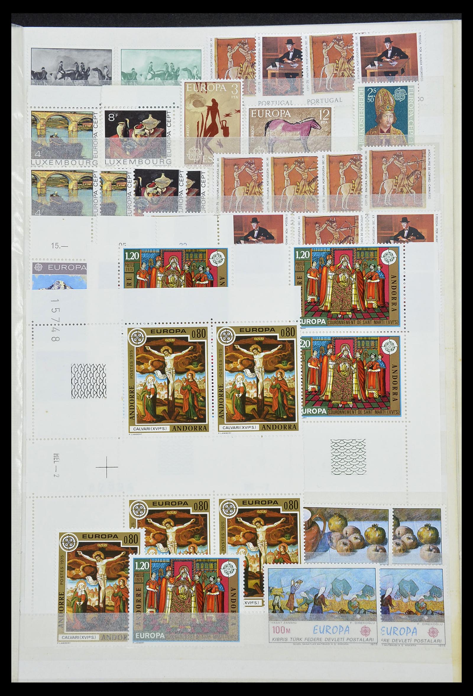 34575 013 - Postzegelverzameling 34575 Europa CEPT 1949-2004.
