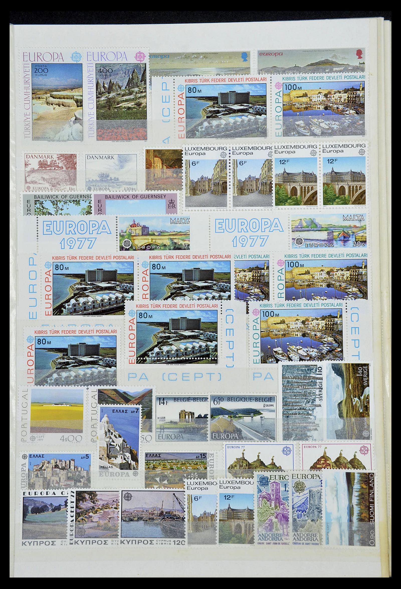 34575 015 - Postzegelverzameling 34575 Europa CEPT 1949-2004.
