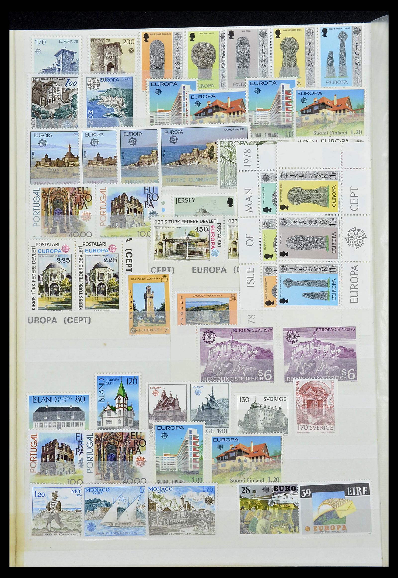34575 016 - Postzegelverzameling 34575 Europa CEPT 1949-2004.