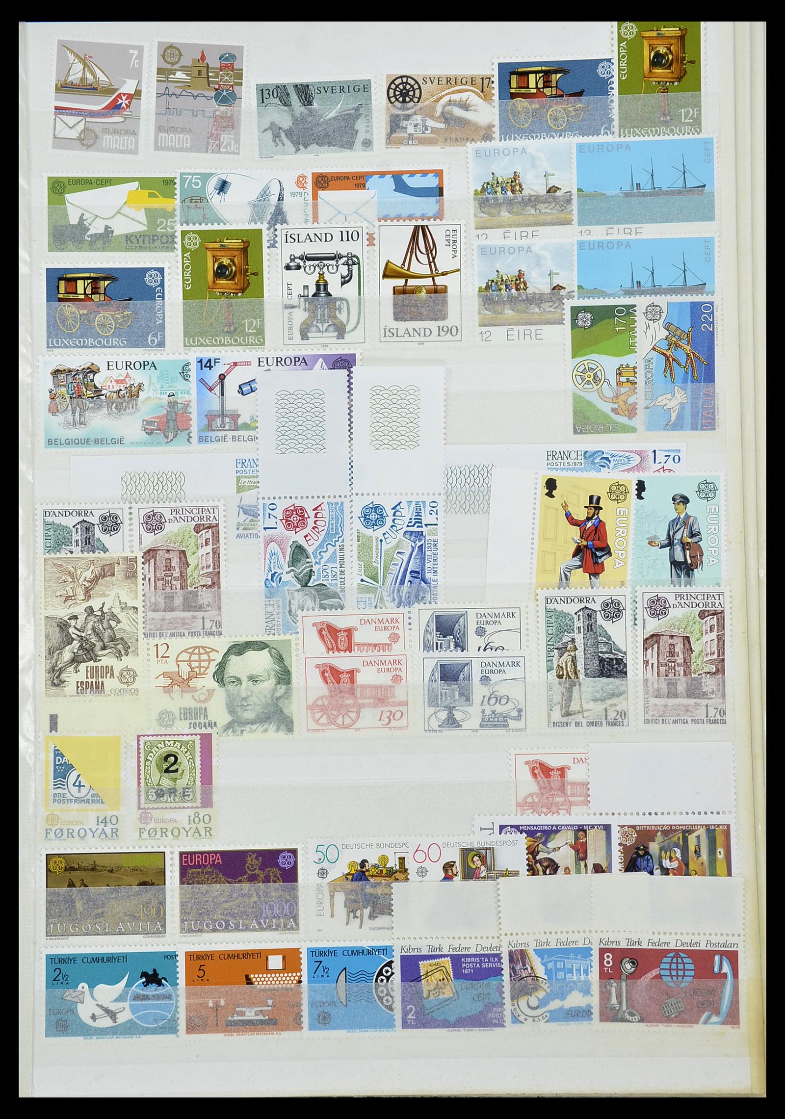 34575 017 - Postzegelverzameling 34575 Europa CEPT 1949-2004.
