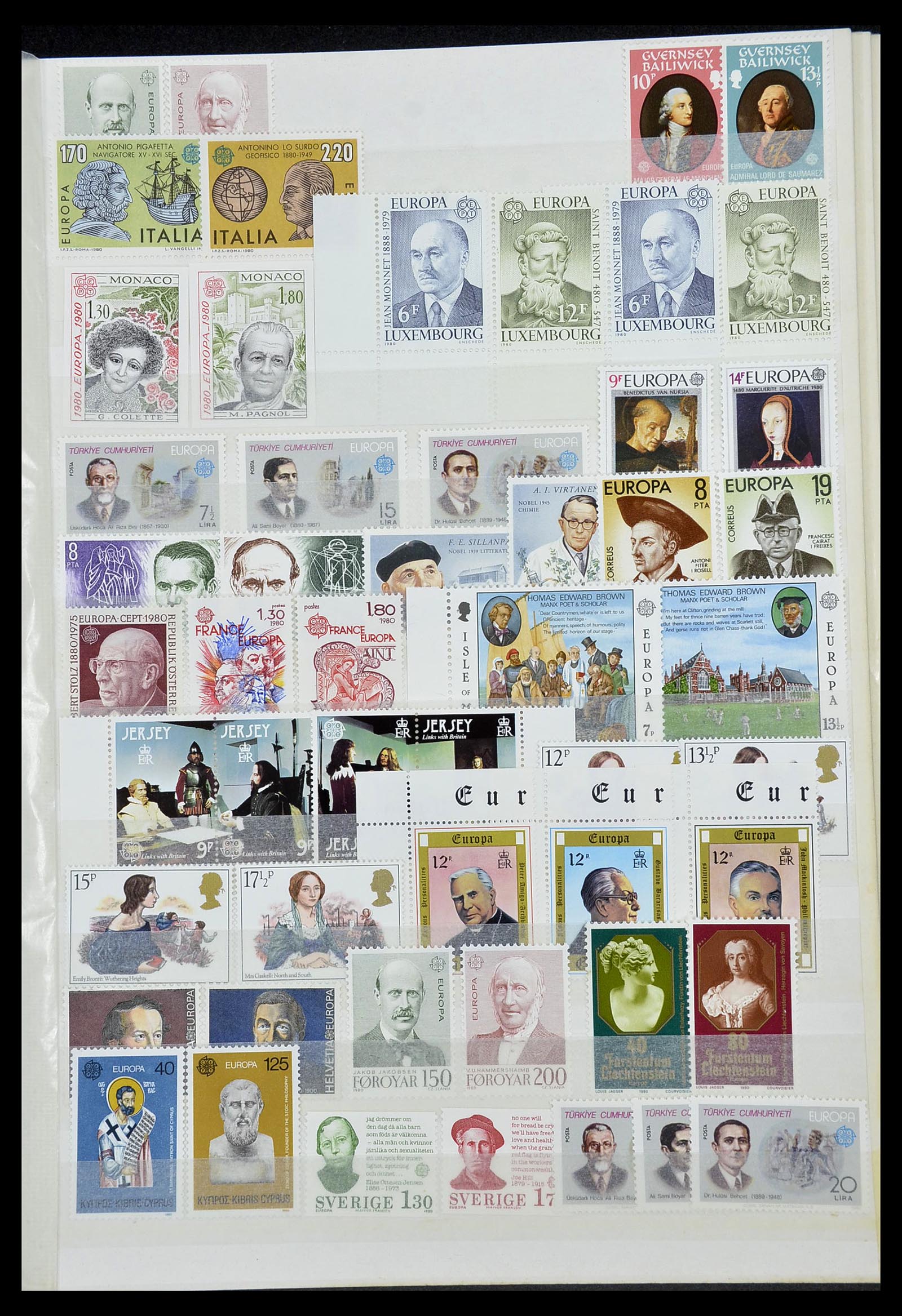 34575 019 - Postzegelverzameling 34575 Europa CEPT 1949-2004.