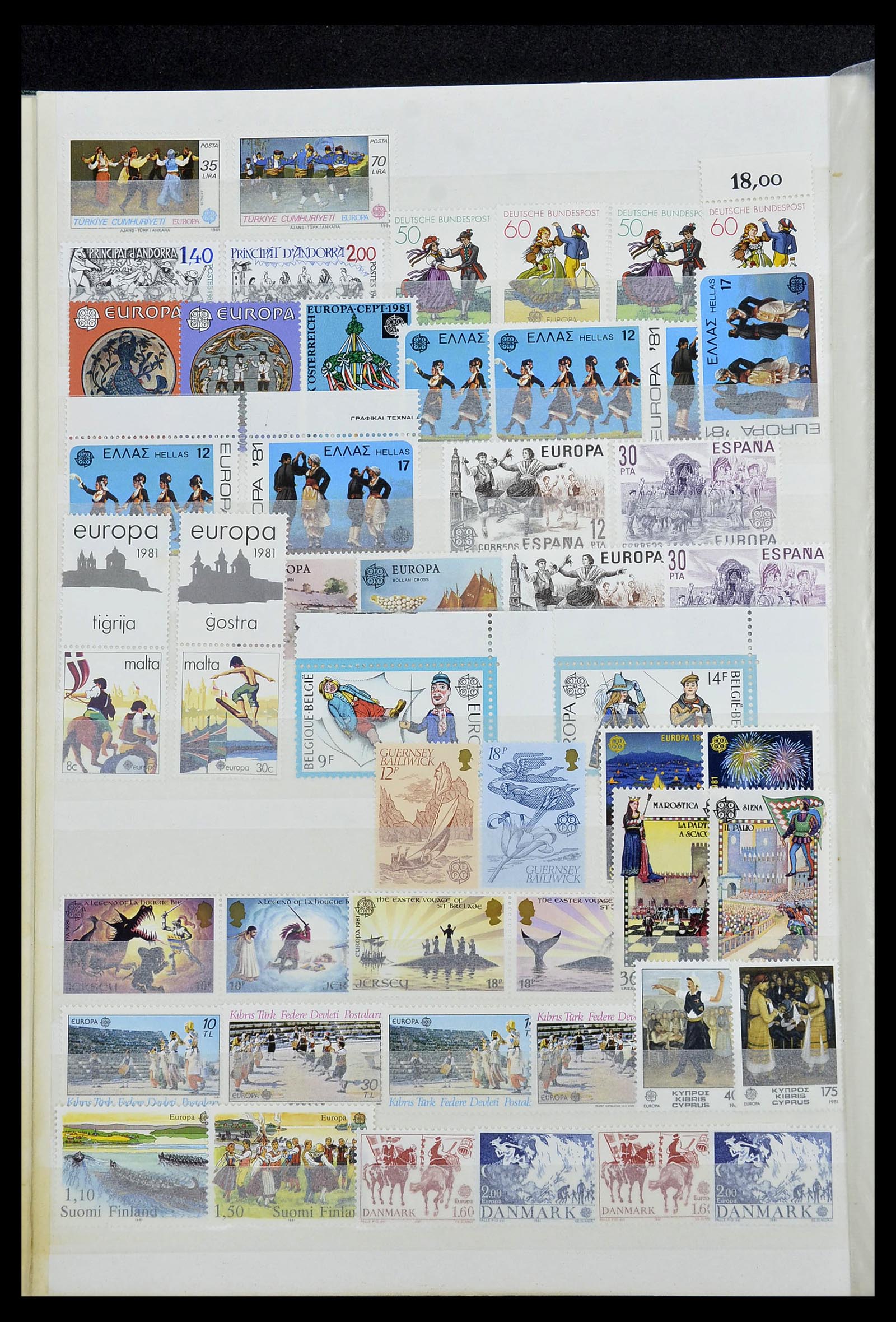 34575 020 - Postzegelverzameling 34575 Europa CEPT 1949-2004.