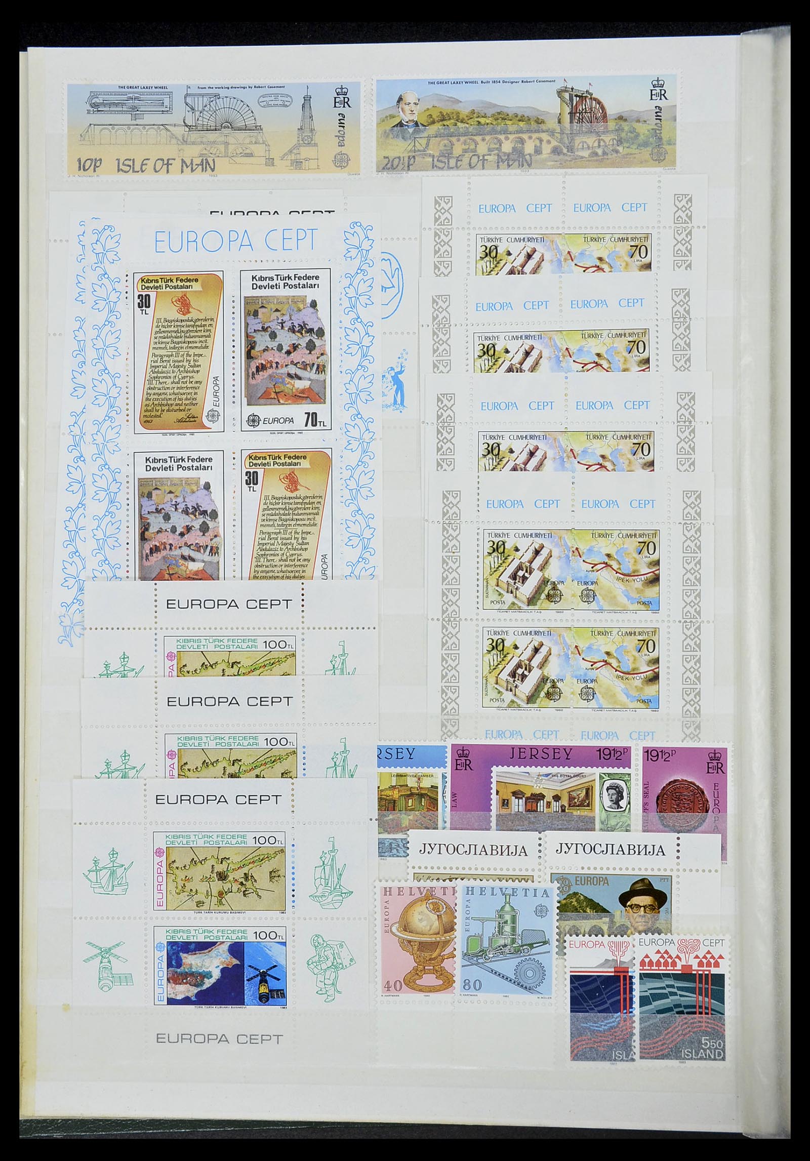 34575 024 - Postzegelverzameling 34575 Europa CEPT 1949-2004.