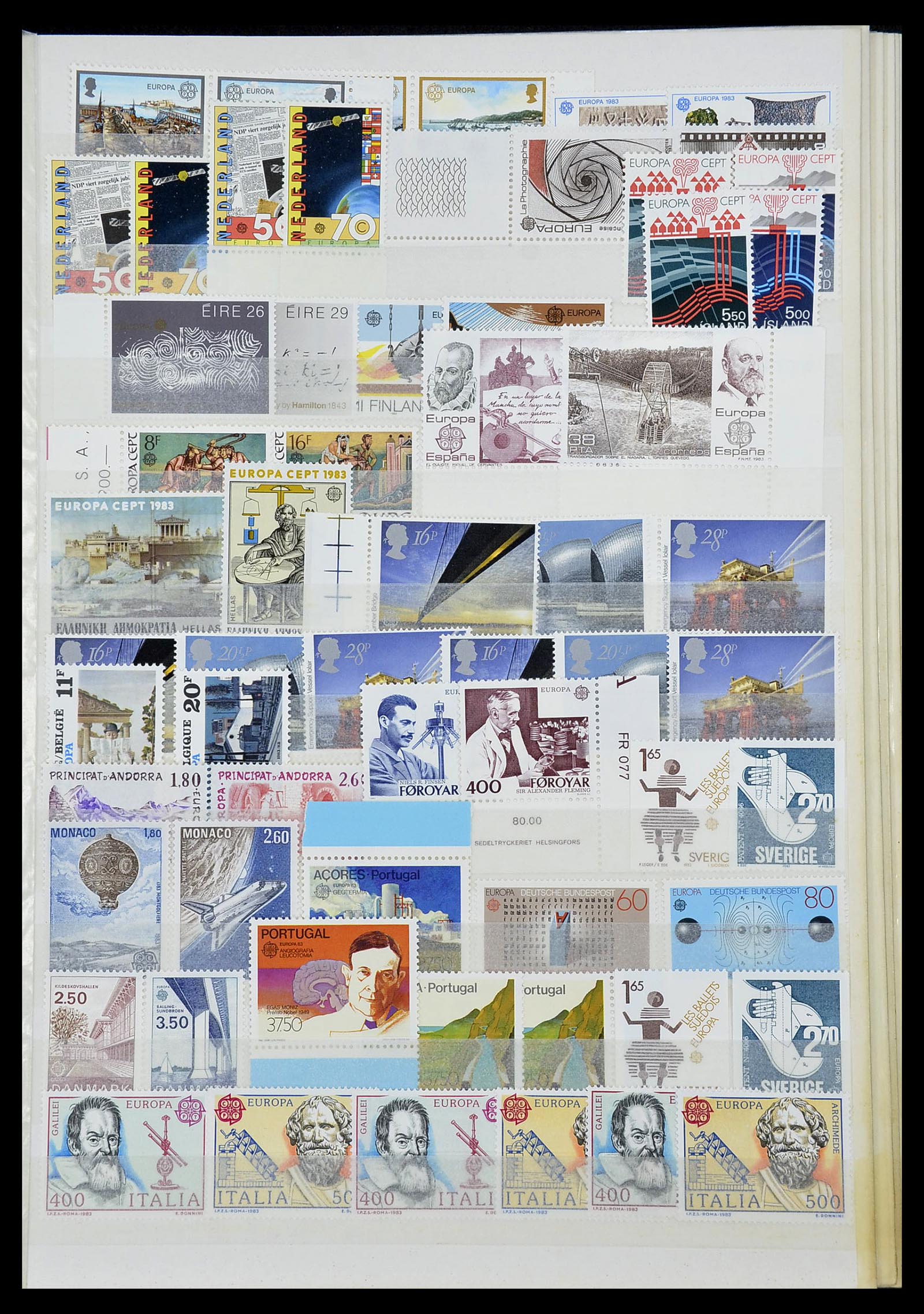 34575 025 - Postzegelverzameling 34575 Europa CEPT 1949-2004.