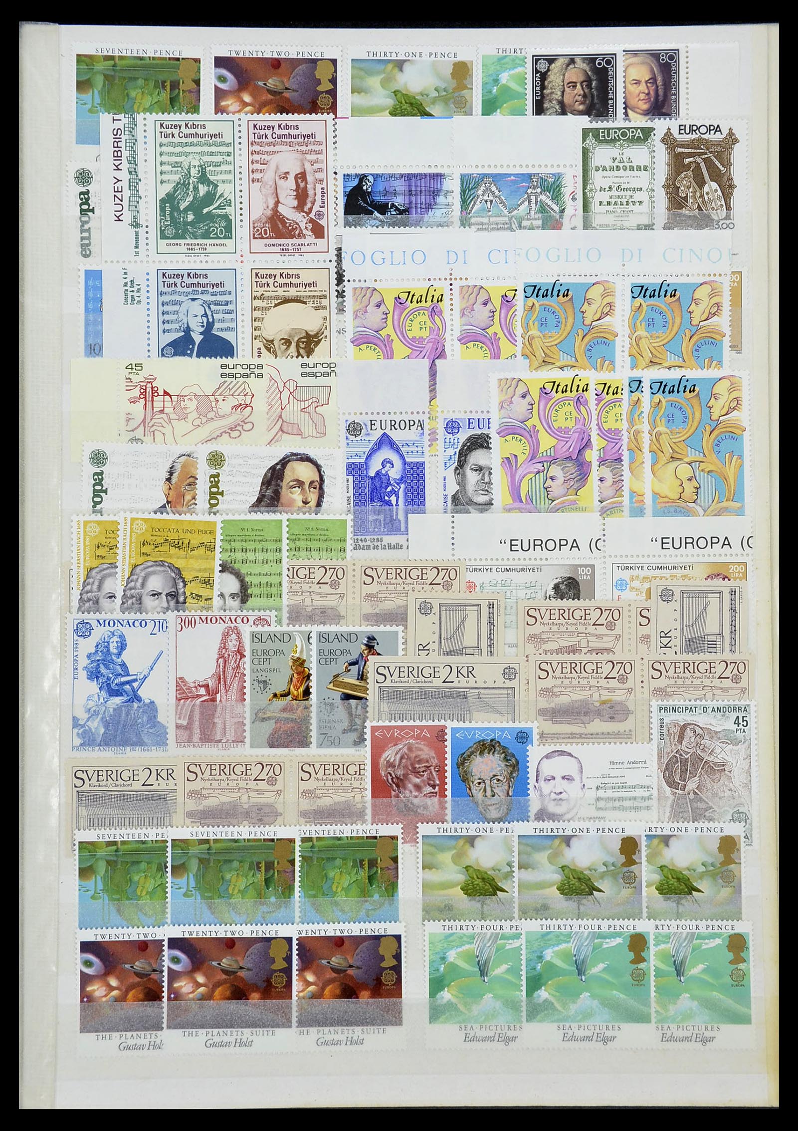 34575 029 - Postzegelverzameling 34575 Europa CEPT 1949-2004.