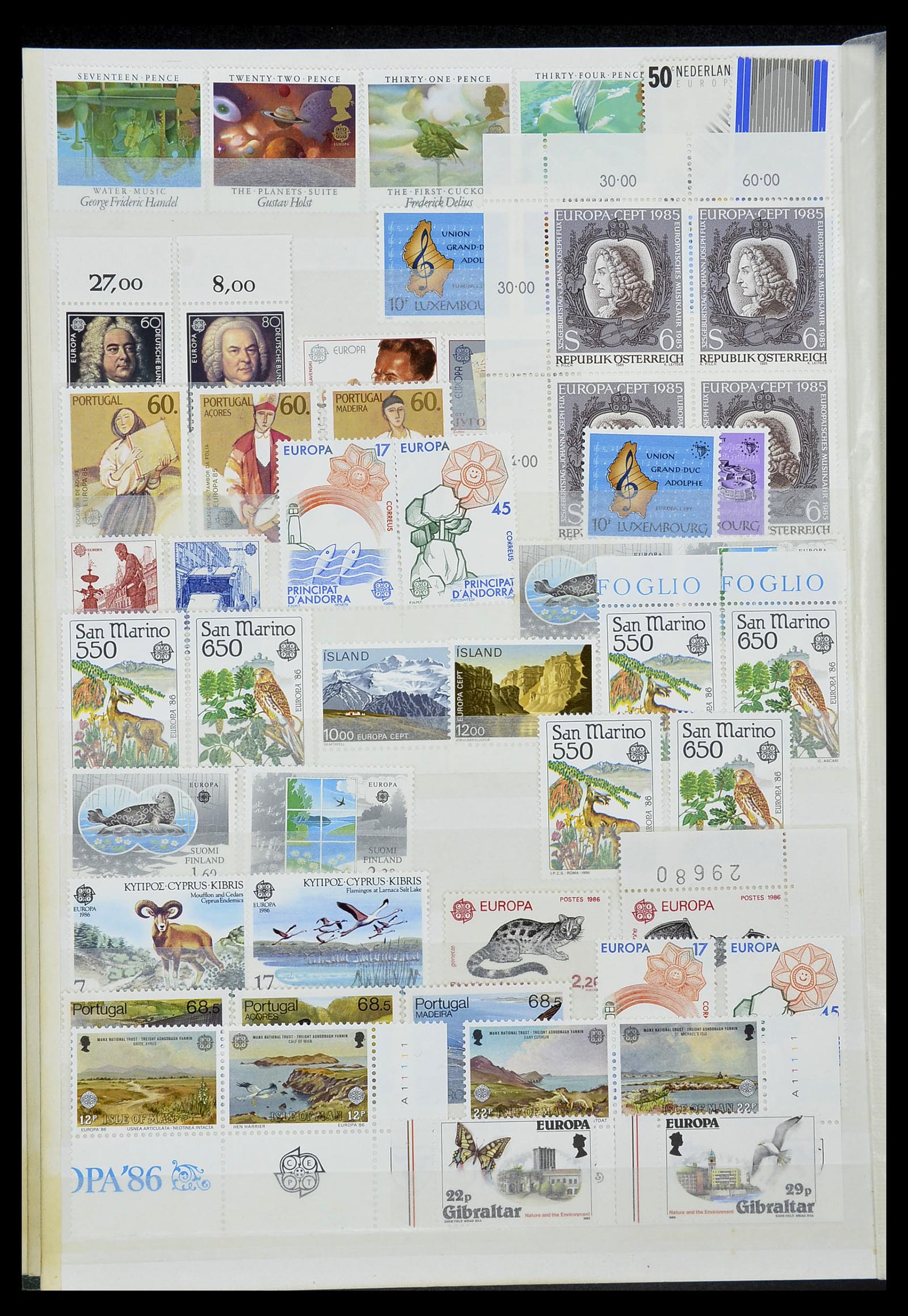 34575 030 - Postzegelverzameling 34575 Europa CEPT 1949-2004.
