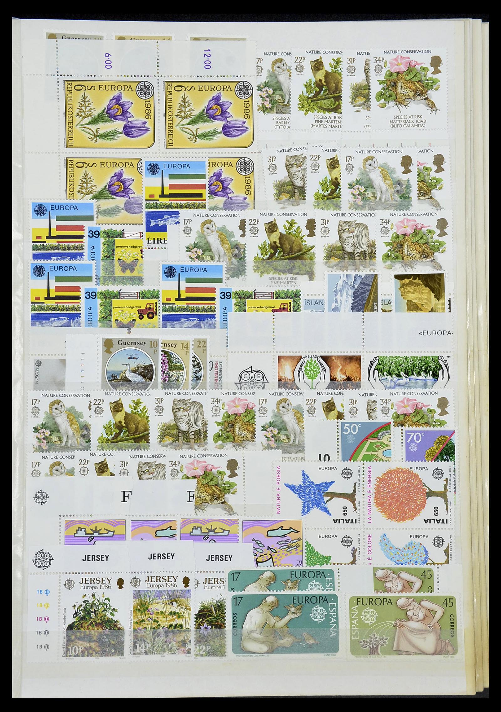 34575 031 - Postzegelverzameling 34575 Europa CEPT 1949-2004.