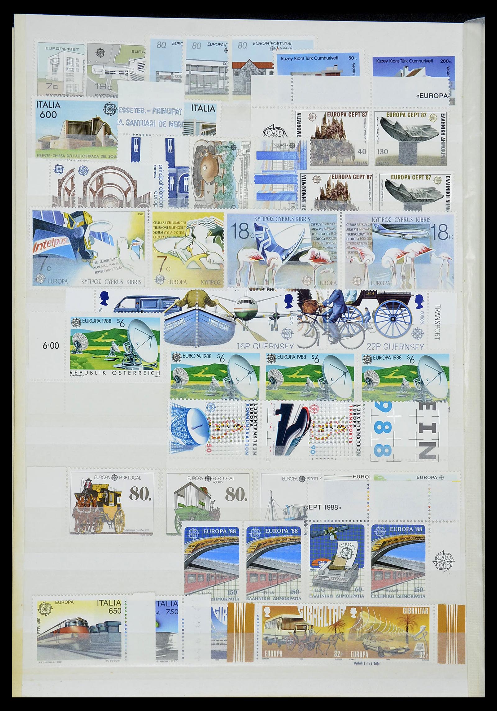 34575 034 - Postzegelverzameling 34575 Europa CEPT 1949-2004.