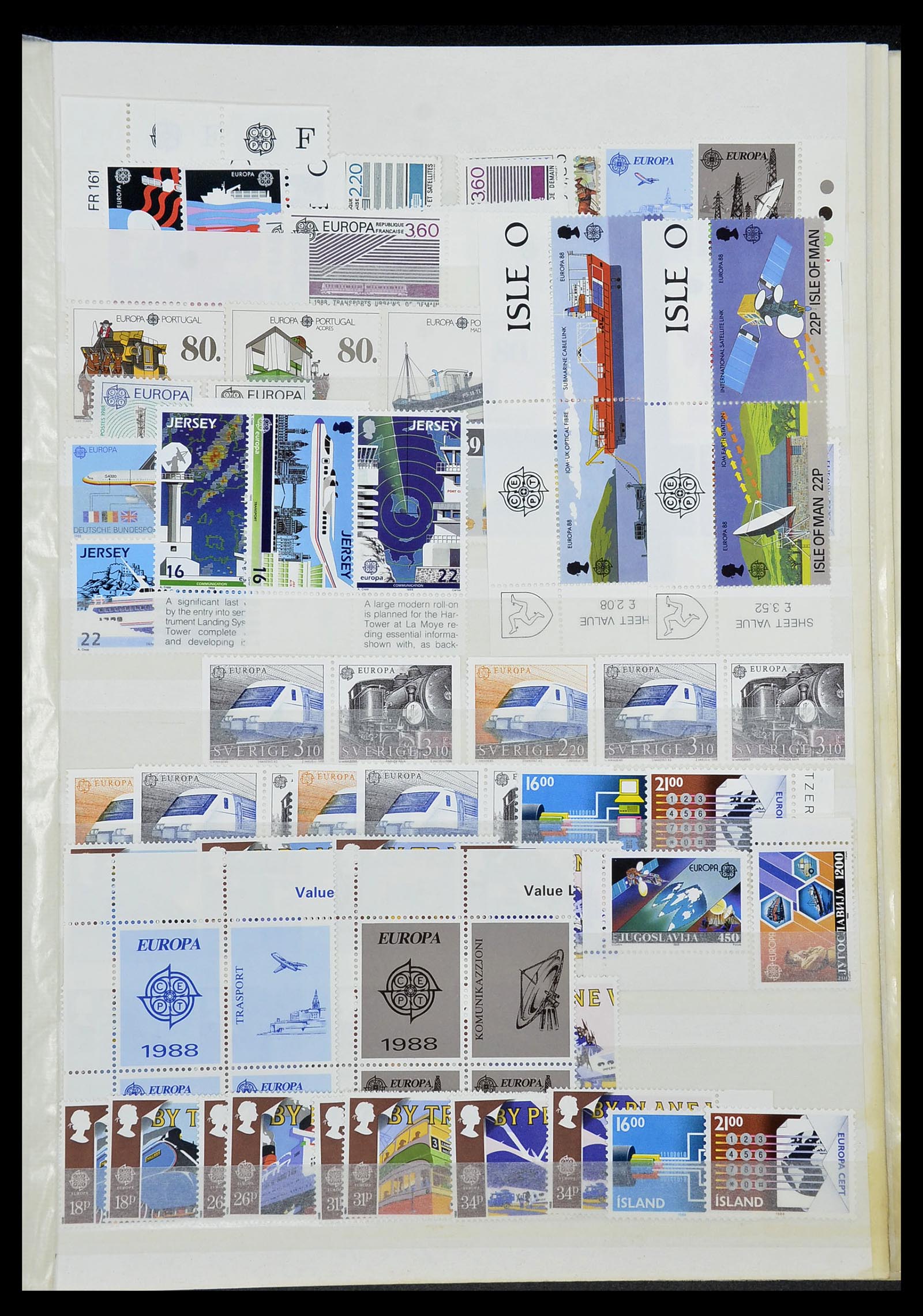 34575 035 - Postzegelverzameling 34575 Europa CEPT 1949-2004.