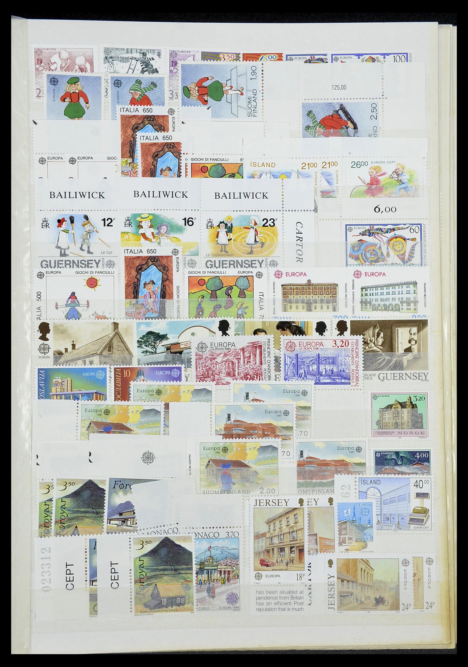 34575 037 - Postzegelverzameling 34575 Europa CEPT 1949-2004.