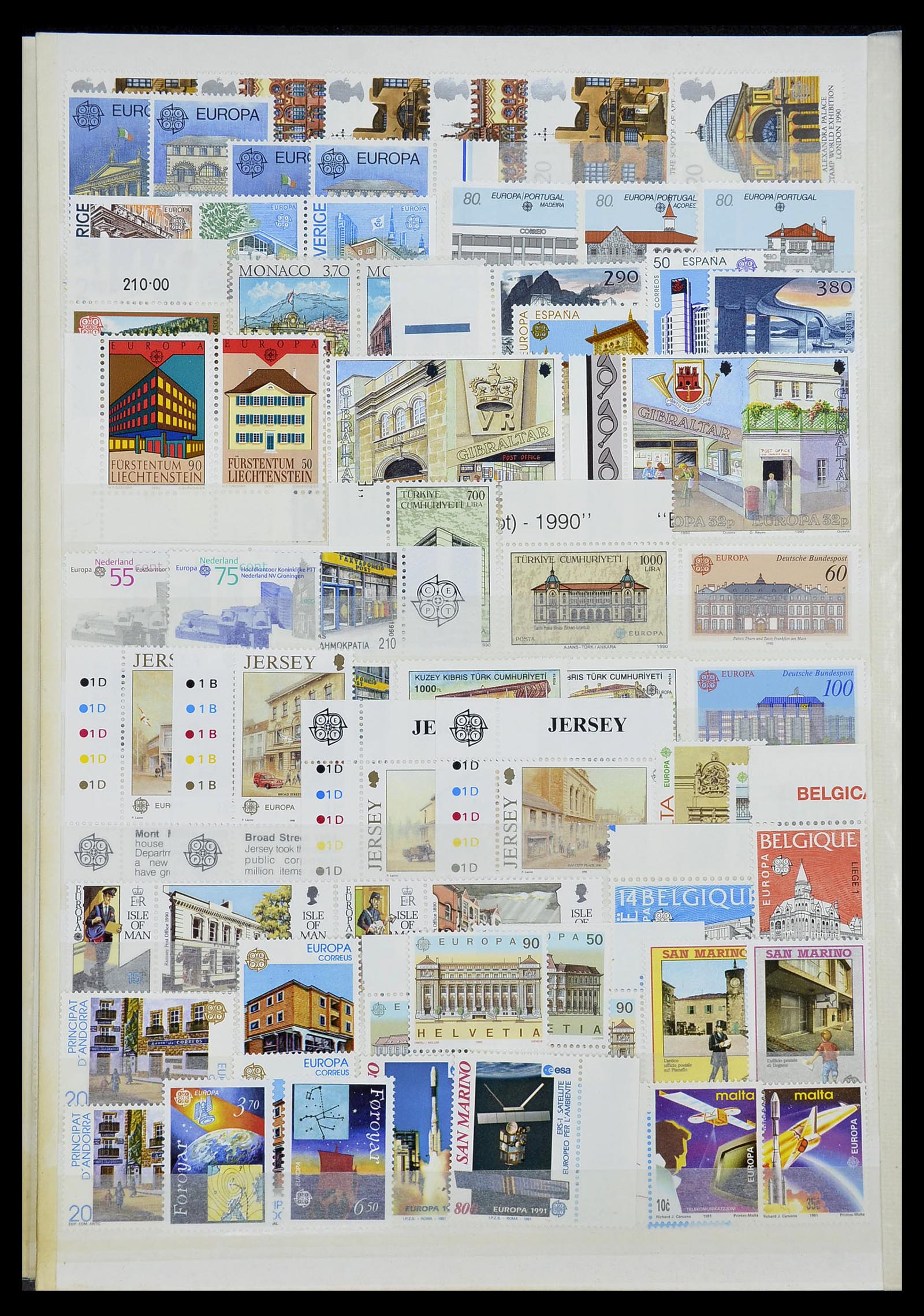 34575 038 - Postzegelverzameling 34575 Europa CEPT 1949-2004.