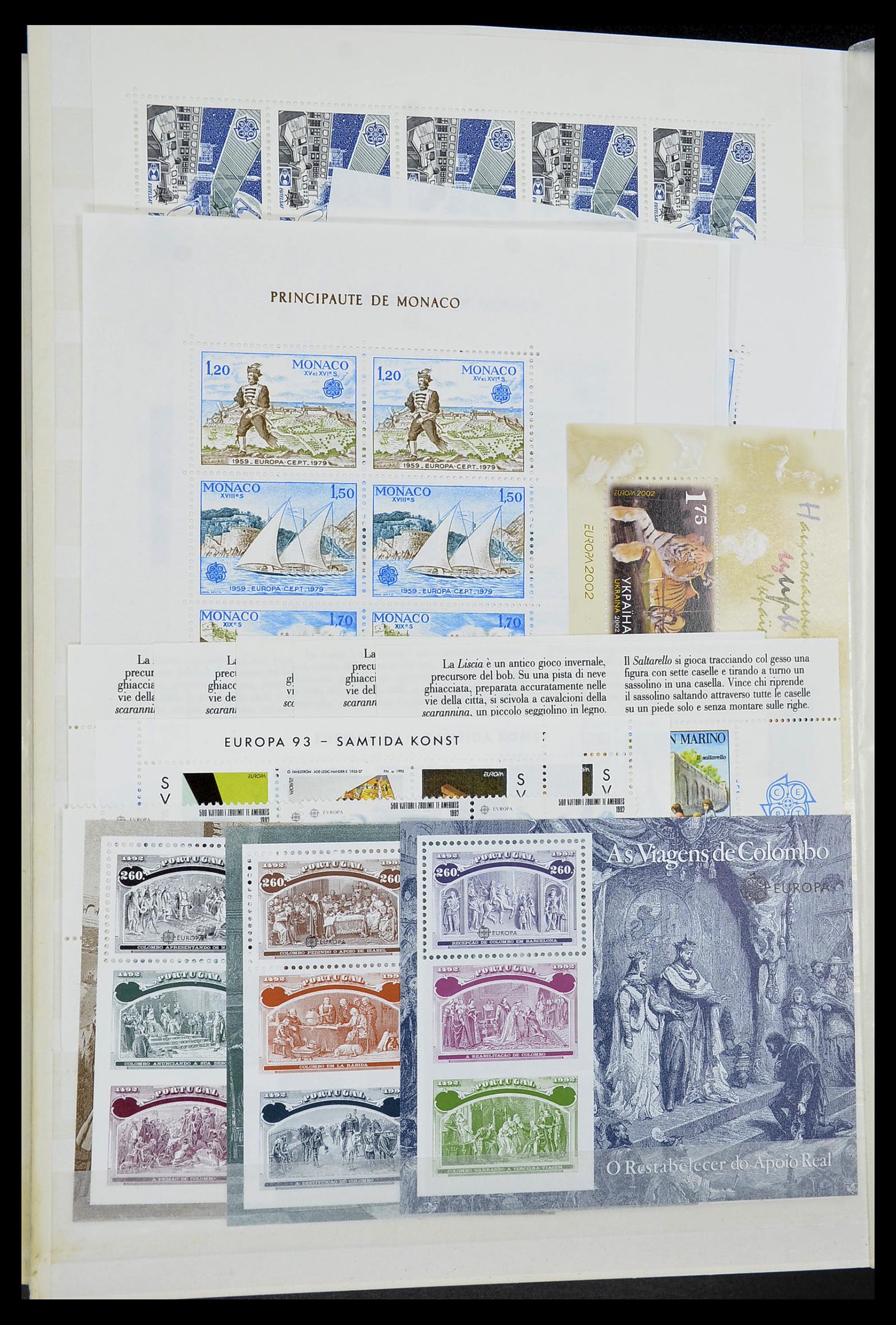 34575 044 - Postzegelverzameling 34575 Europa CEPT 1949-2004.