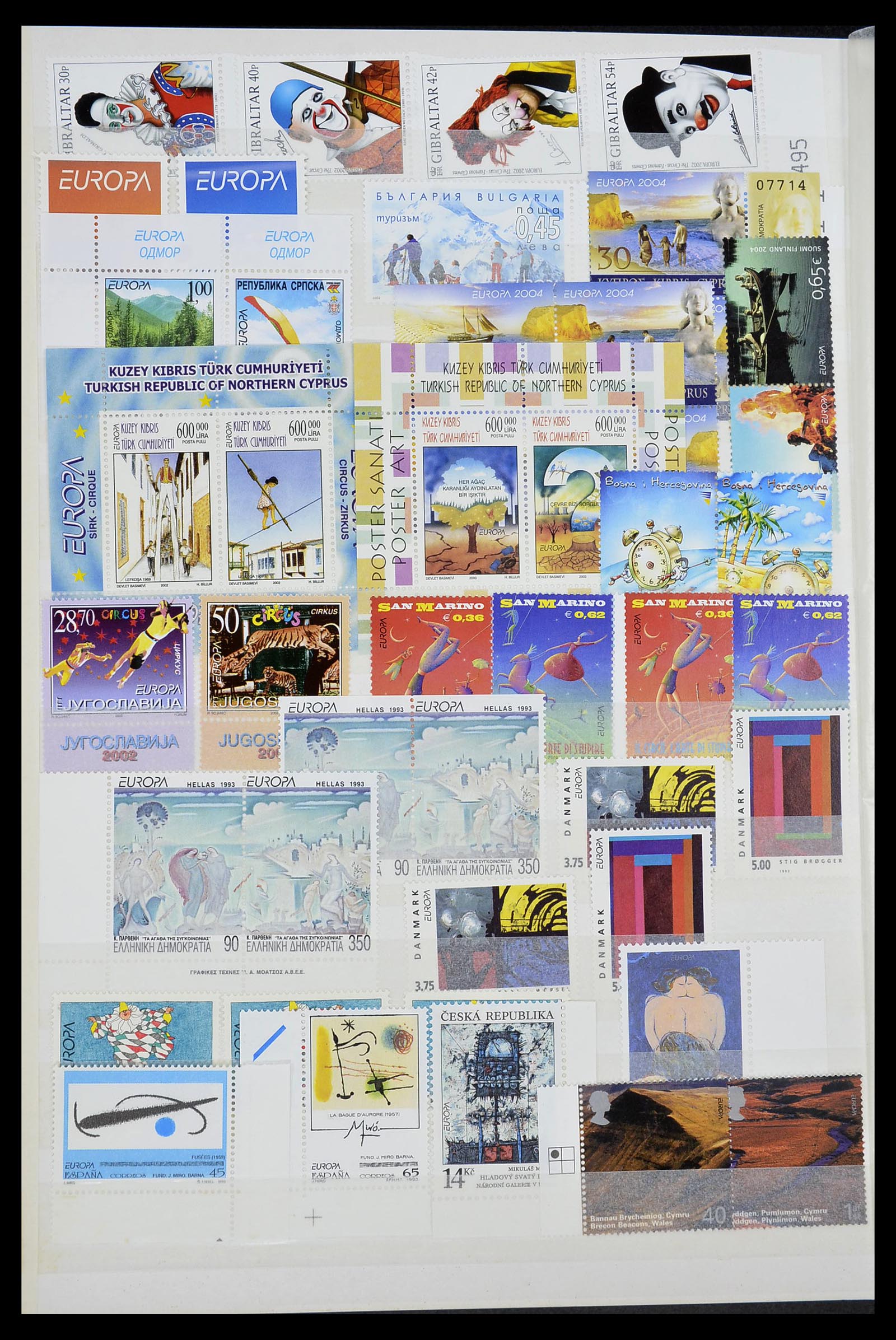 34575 052 - Postzegelverzameling 34575 Europa CEPT 1949-2004.