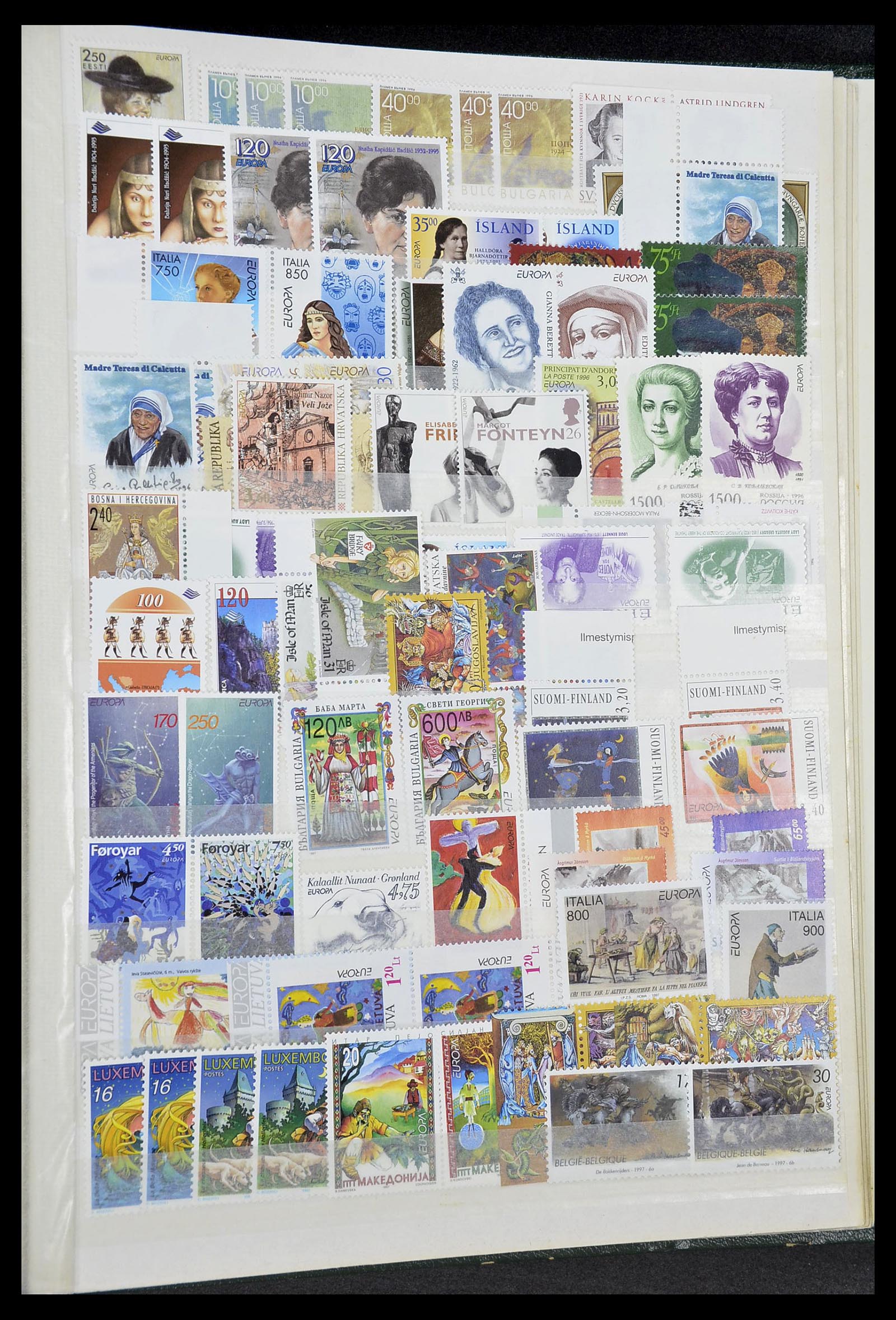 34575 055 - Postzegelverzameling 34575 Europa CEPT 1949-2004.