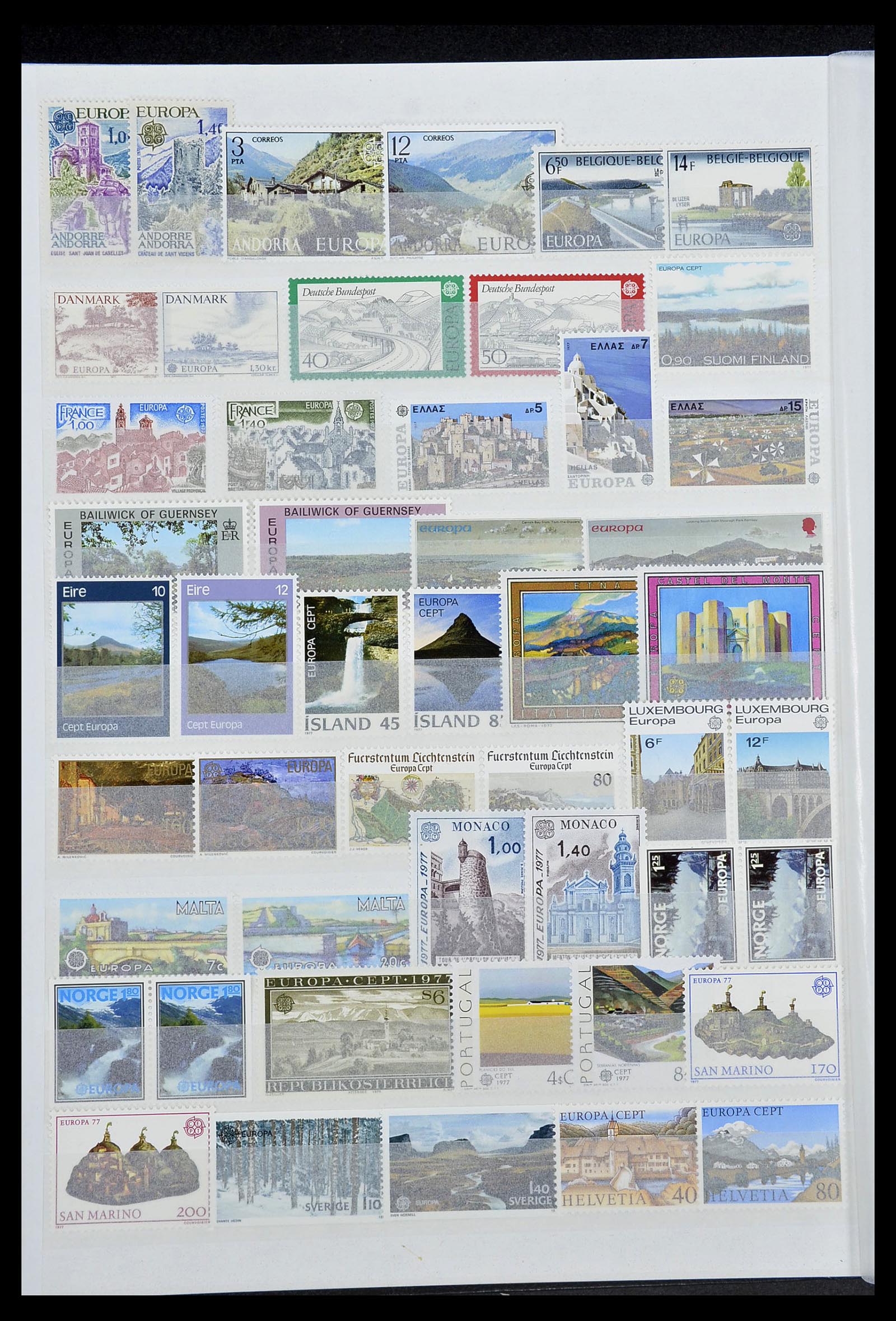 34576 016 - Postzegelverzameling 34576 Europa CEPT 1956-1992.
