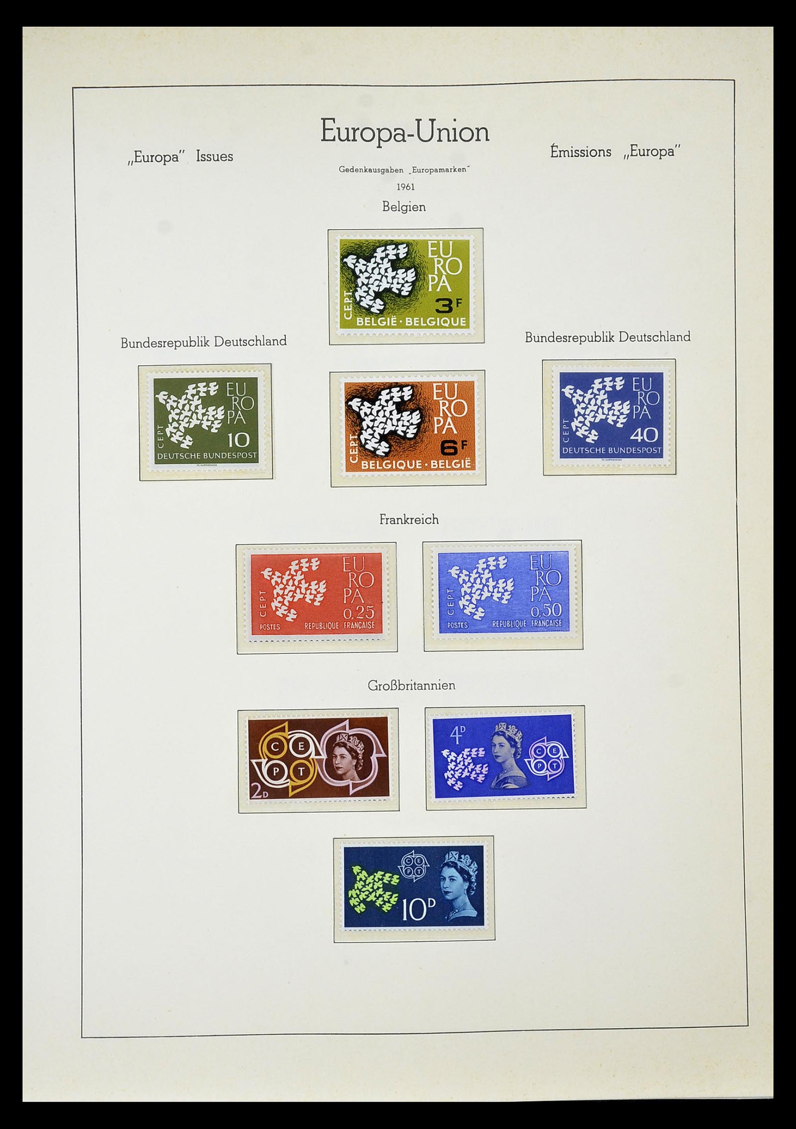 34577 064 - Stamp Collection 34577 Europa CEPT 1956-1992.