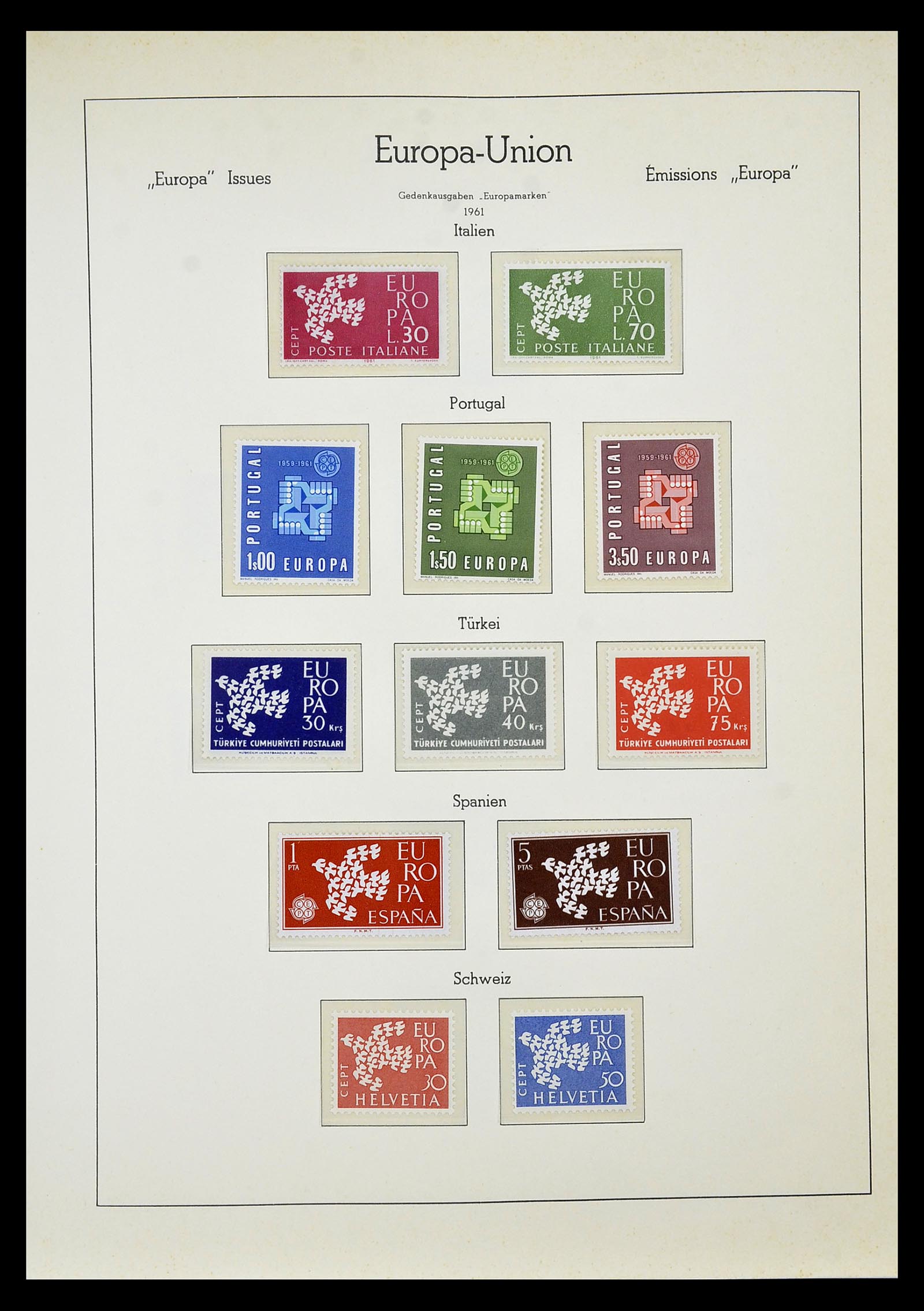 34577 066 - Stamp Collection 34577 Europa CEPT 1956-1992.