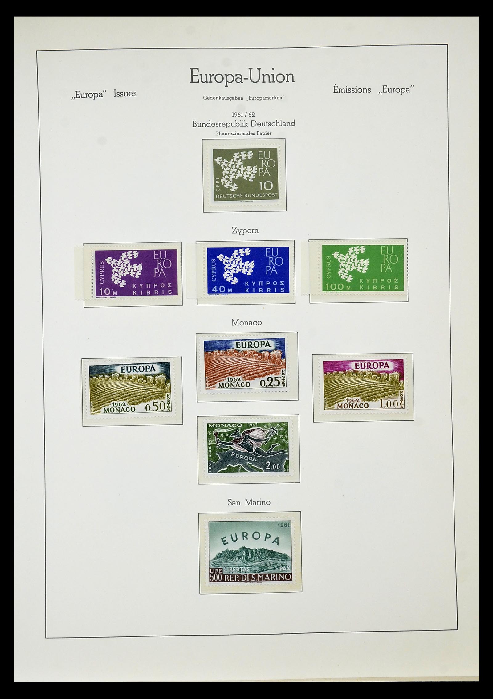34577 067 - Stamp Collection 34577 Europa CEPT 1956-1992.