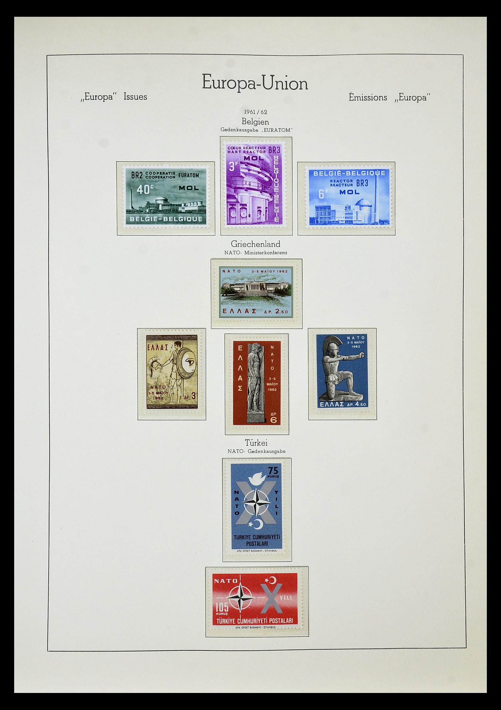 34577 069 - Stamp Collection 34577 Europa CEPT 1956-1992.