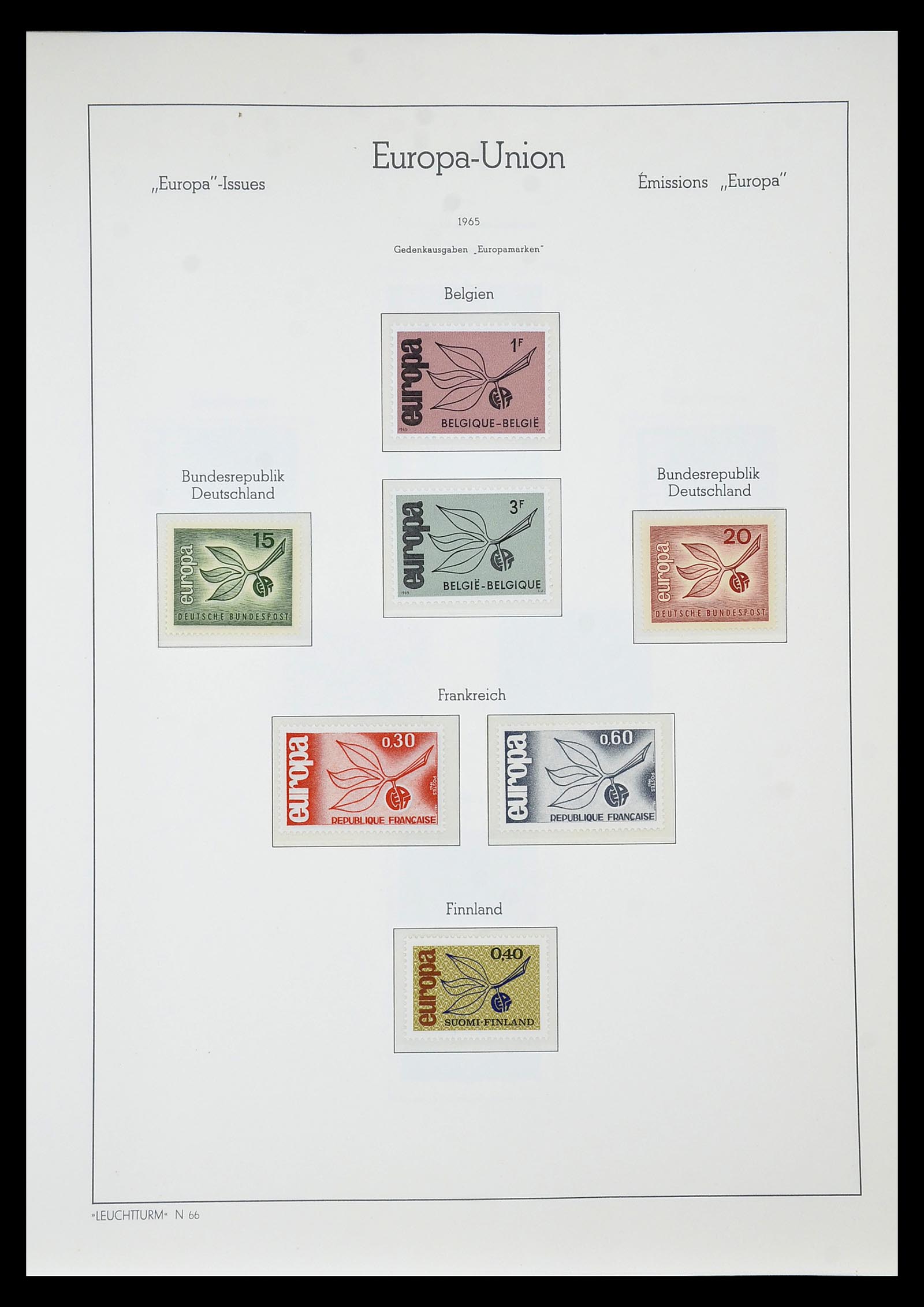 34577 086 - Postzegelverzameling 34577 Europa CEPT 1956-1992.