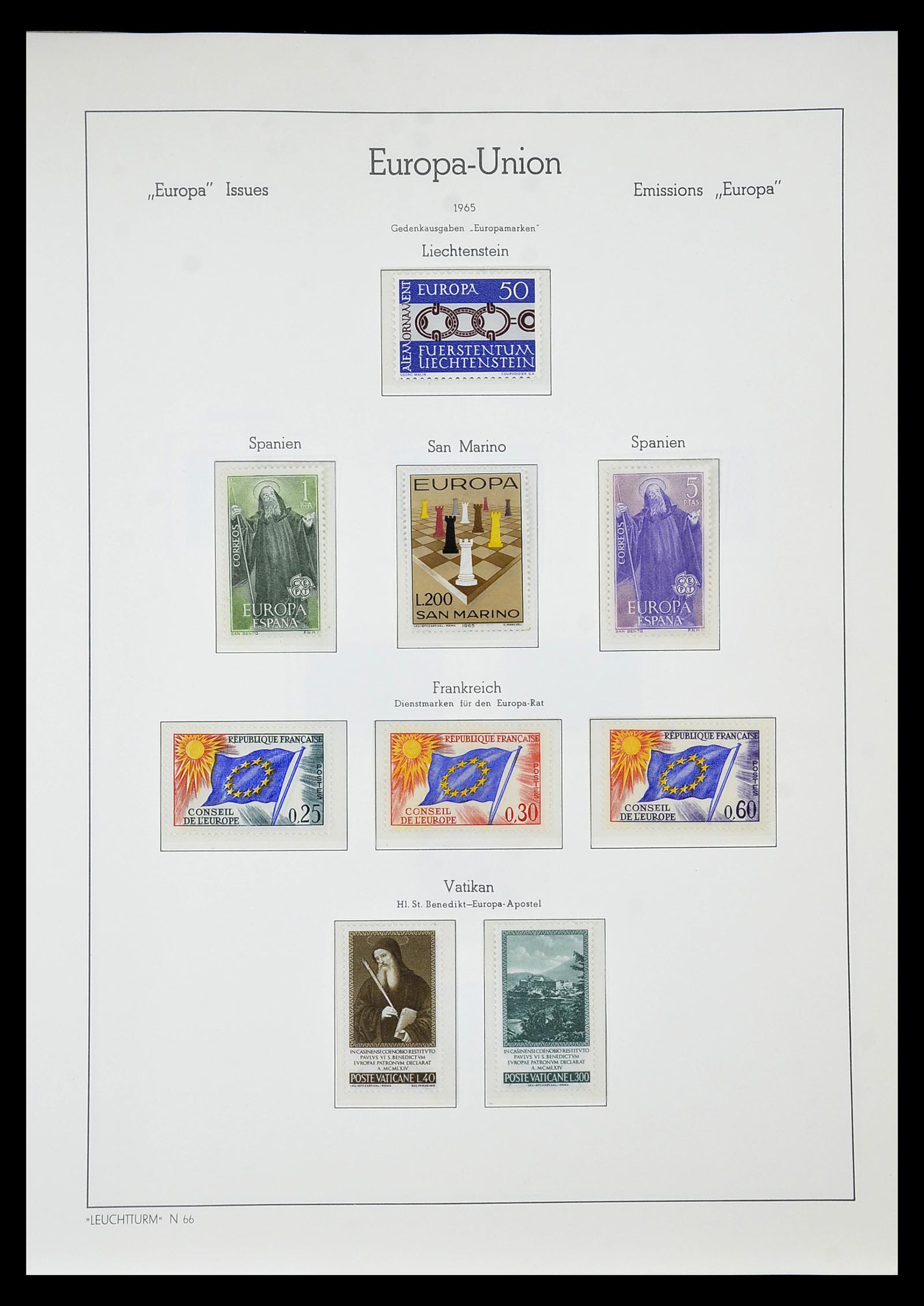 34577 088 - Postzegelverzameling 34577 Europa CEPT 1956-1992.