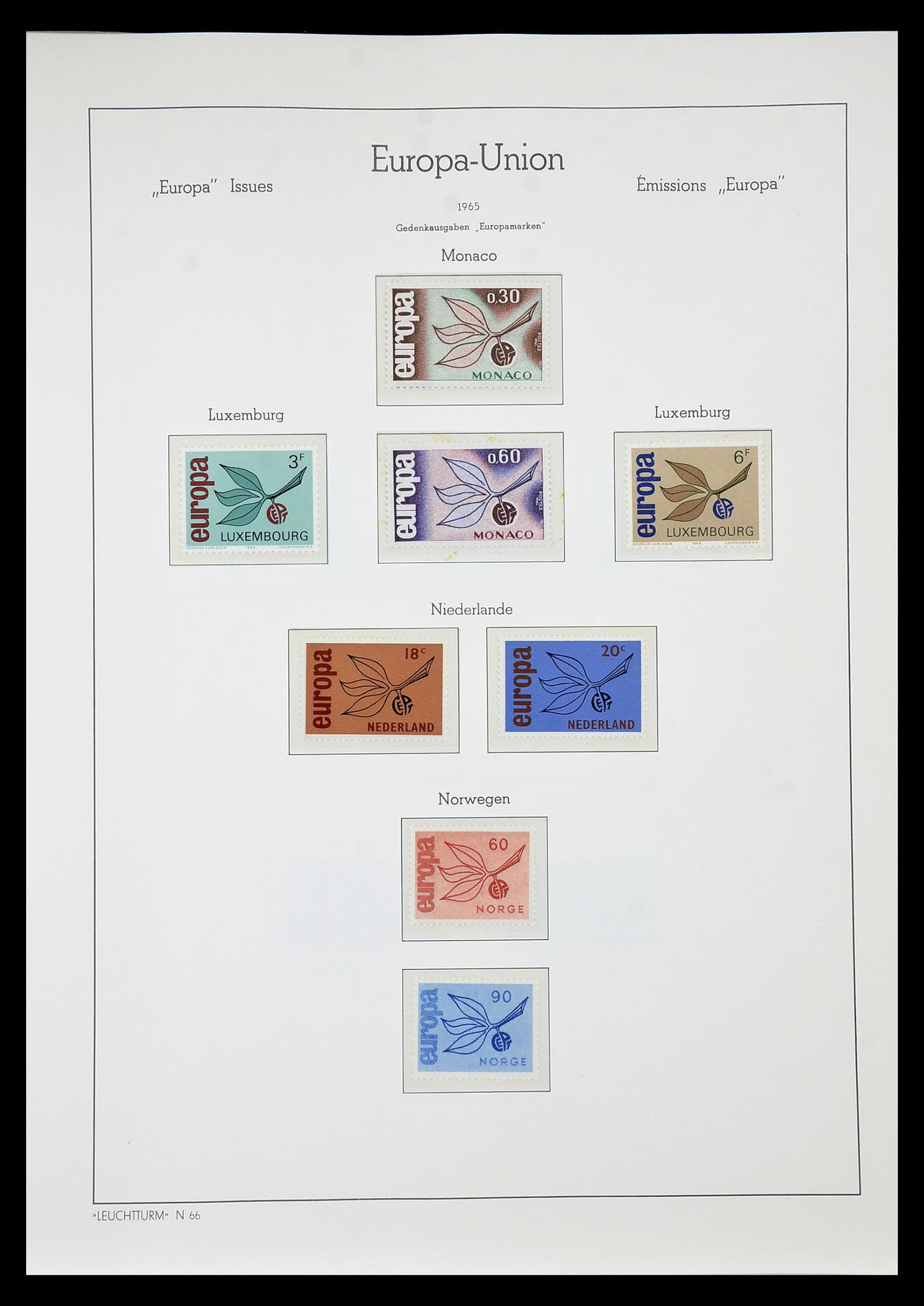 34577 089 - Postzegelverzameling 34577 Europa CEPT 1956-1992.