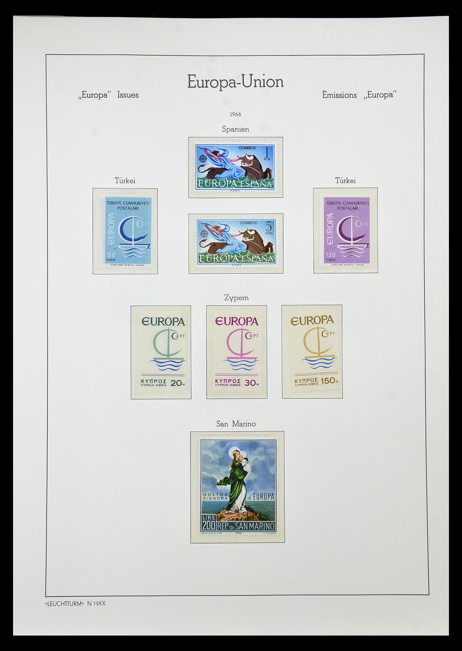 34577 094 - Postzegelverzameling 34577 Europa CEPT 1956-1992.