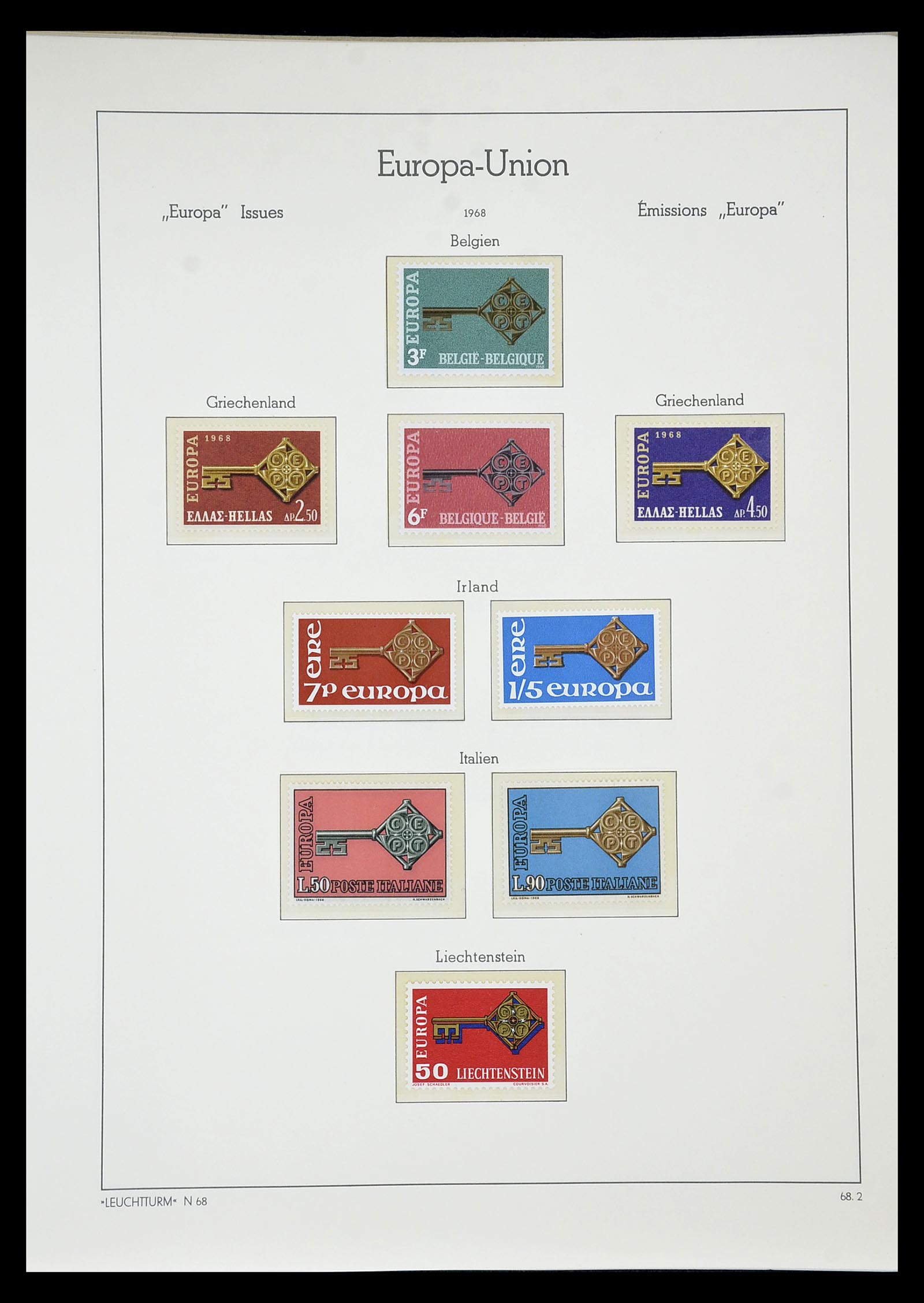 34577 103 - Postzegelverzameling 34577 Europa CEPT 1956-1992.