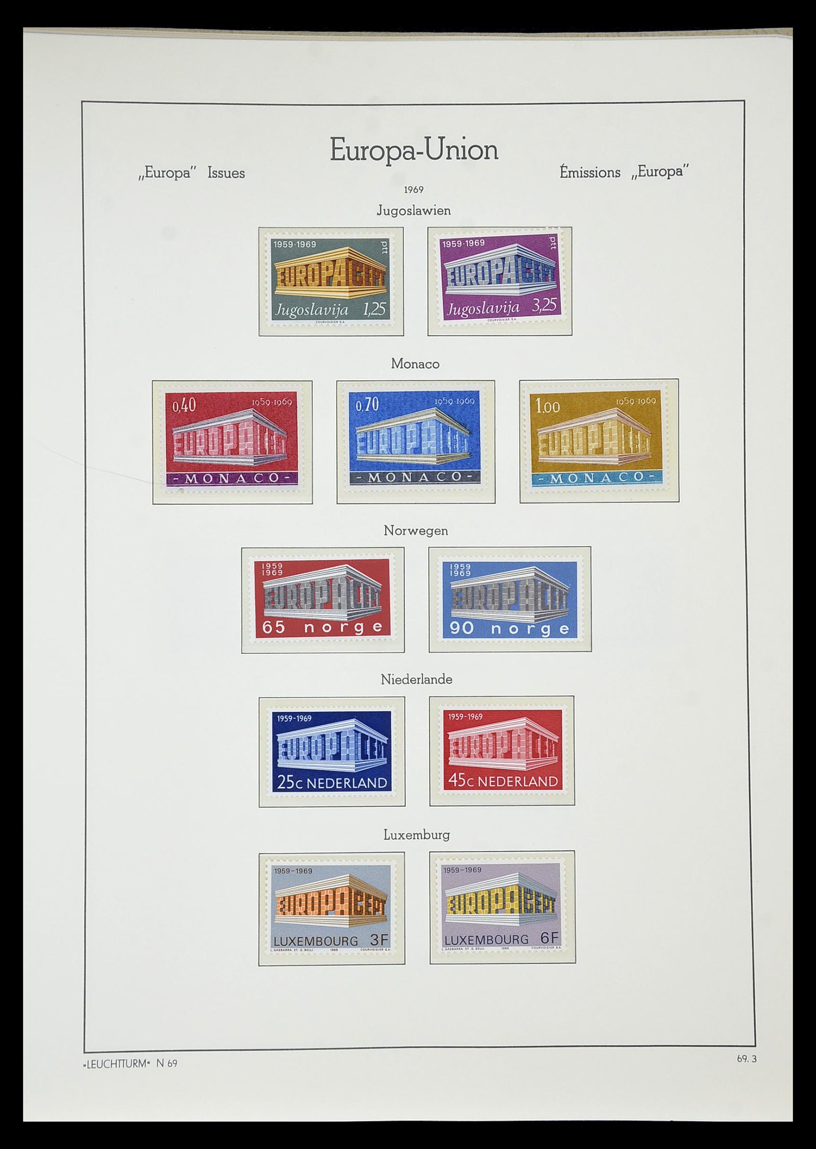 34577 108 - Postzegelverzameling 34577 Europa CEPT 1956-1992.