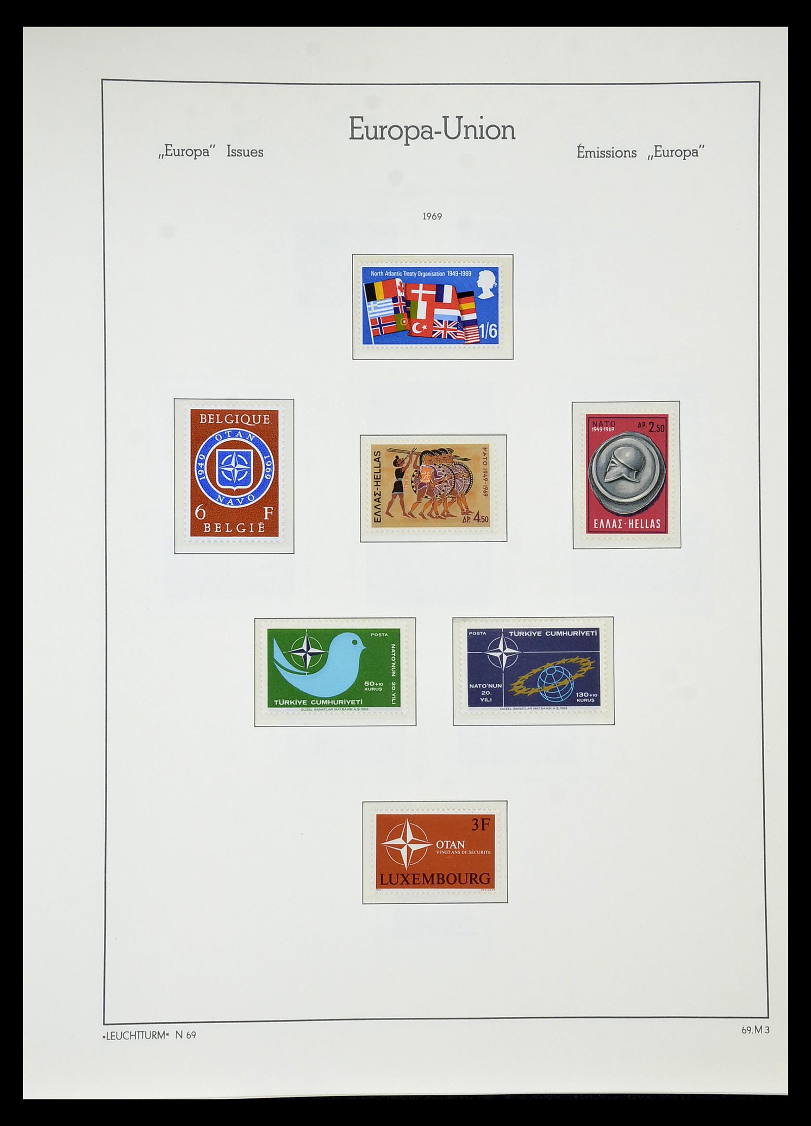 34577 113 - Postzegelverzameling 34577 Europa CEPT 1956-1992.