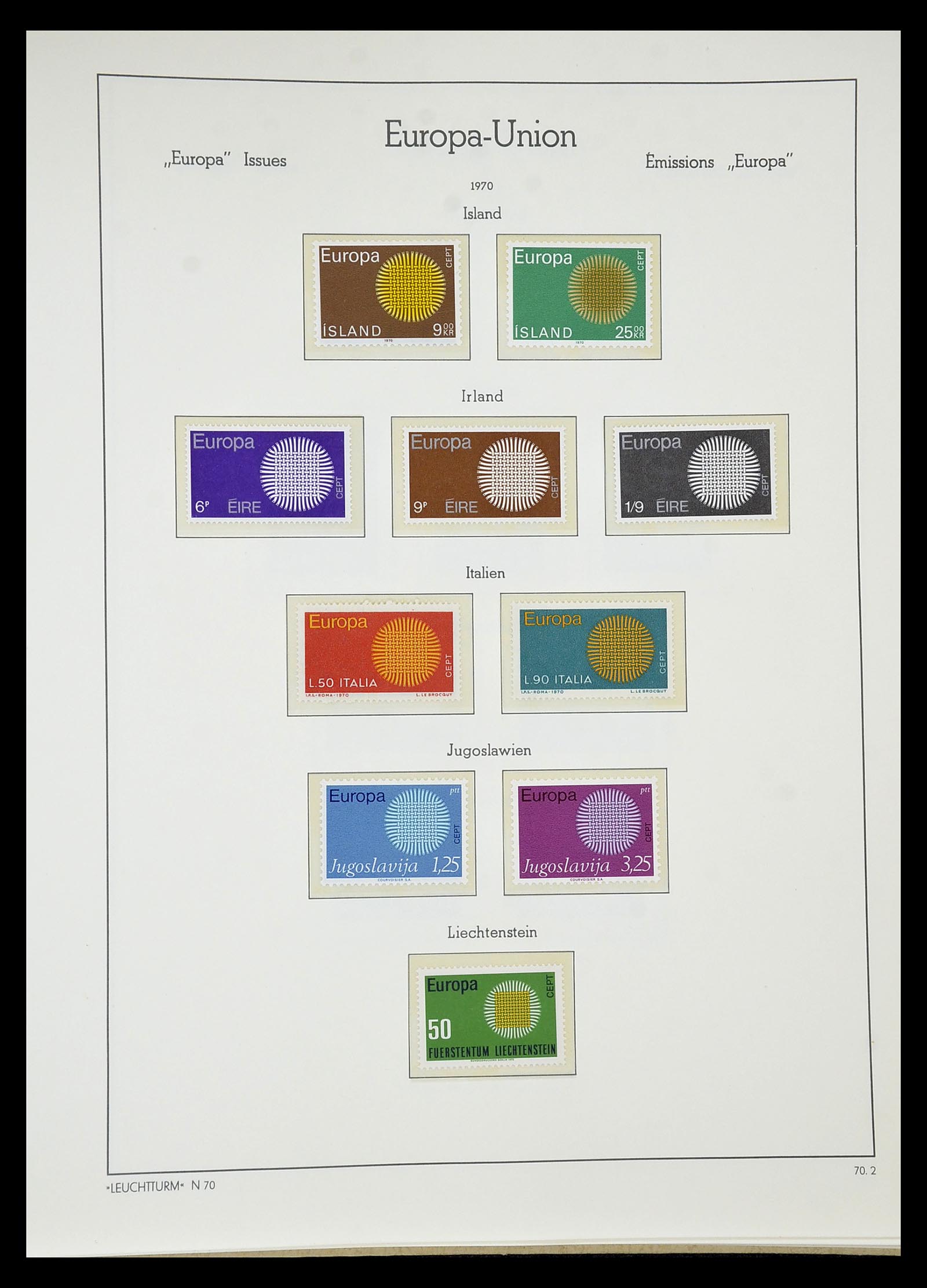 34577 115 - Postzegelverzameling 34577 Europa CEPT 1956-1992.