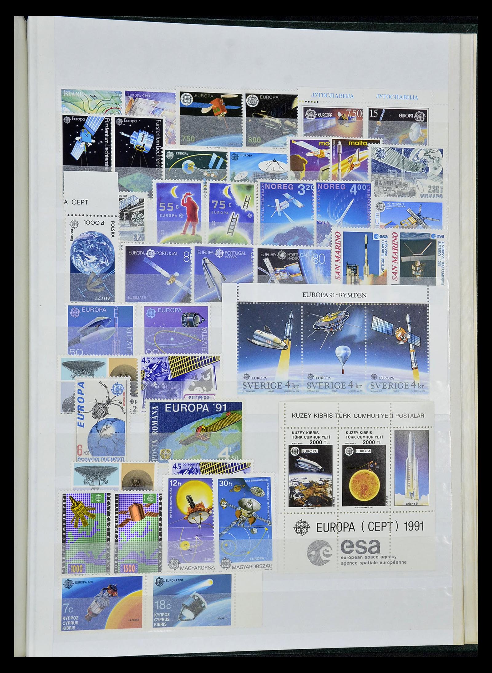 34577 283 - Postzegelverzameling 34577 Europa CEPT 1956-1992.