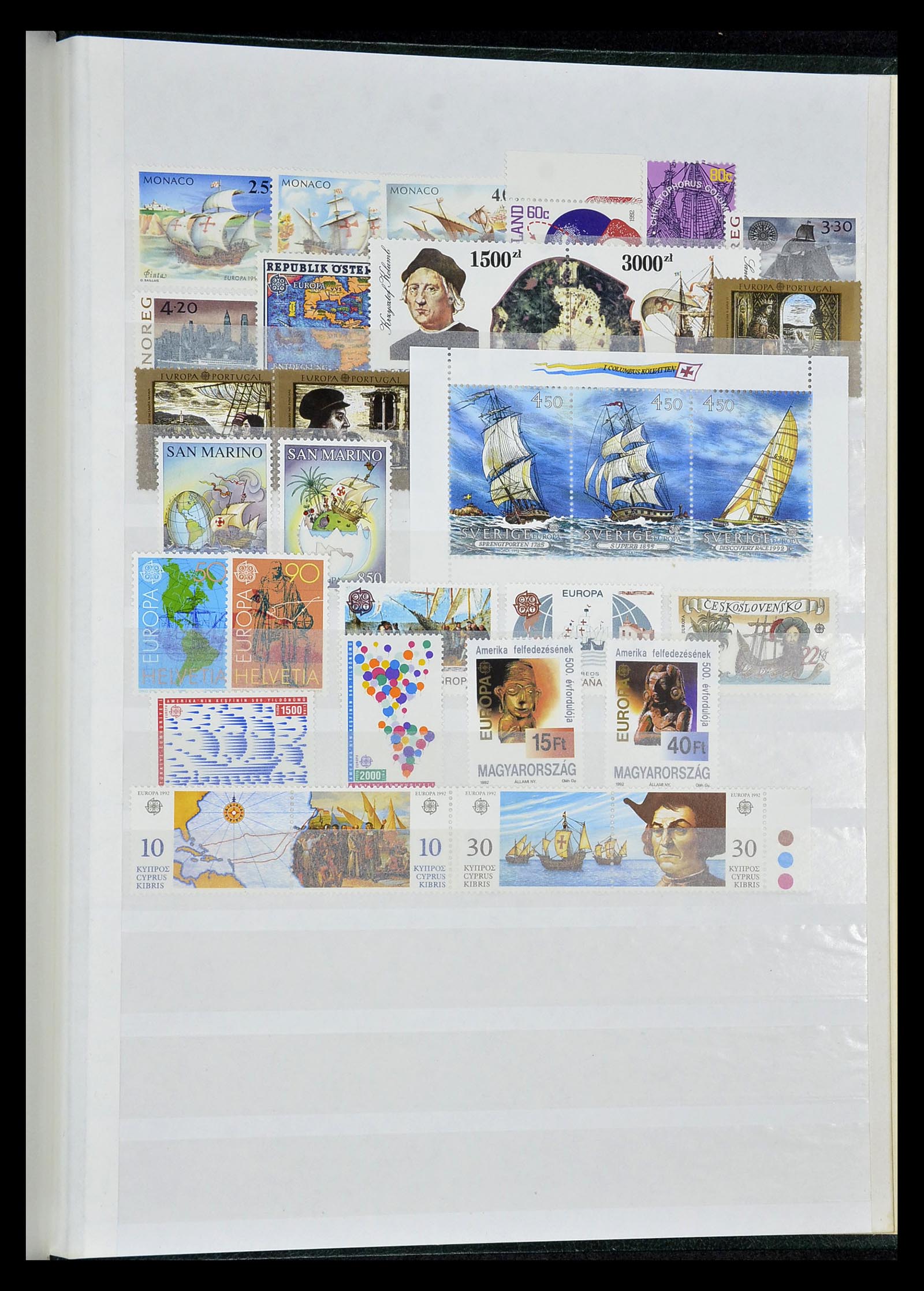 34577 285 - Postzegelverzameling 34577 Europa CEPT 1956-1992.