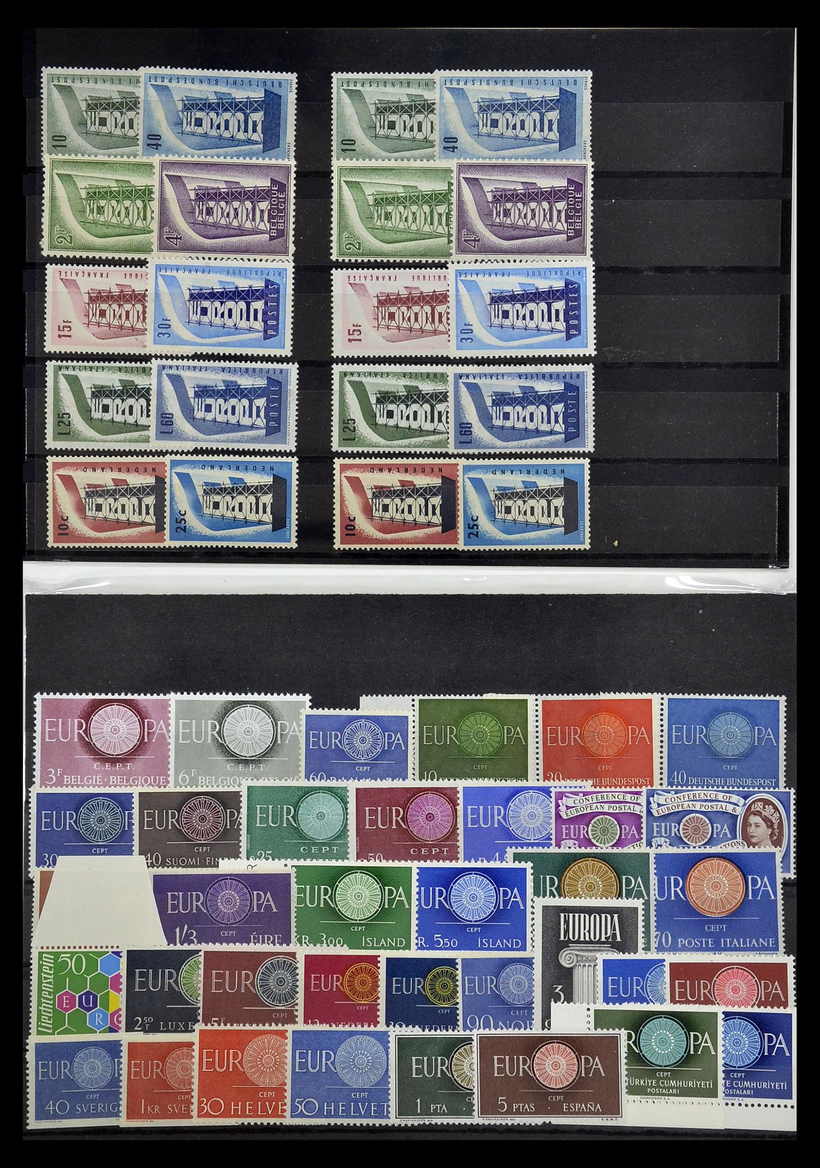 34577 286 - Postzegelverzameling 34577 Europa CEPT 1956-1992.