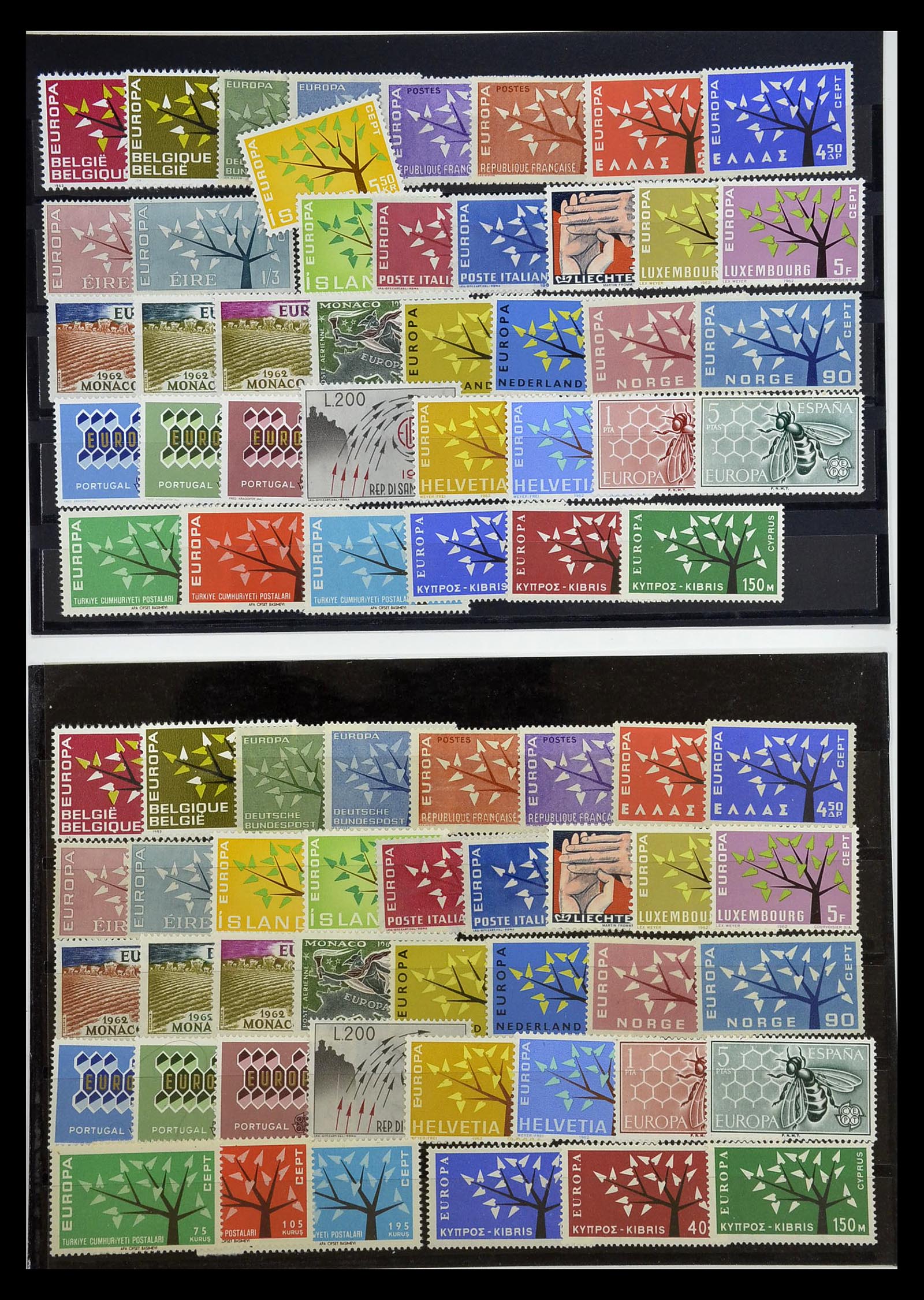 34577 289 - Postzegelverzameling 34577 Europa CEPT 1956-1992.