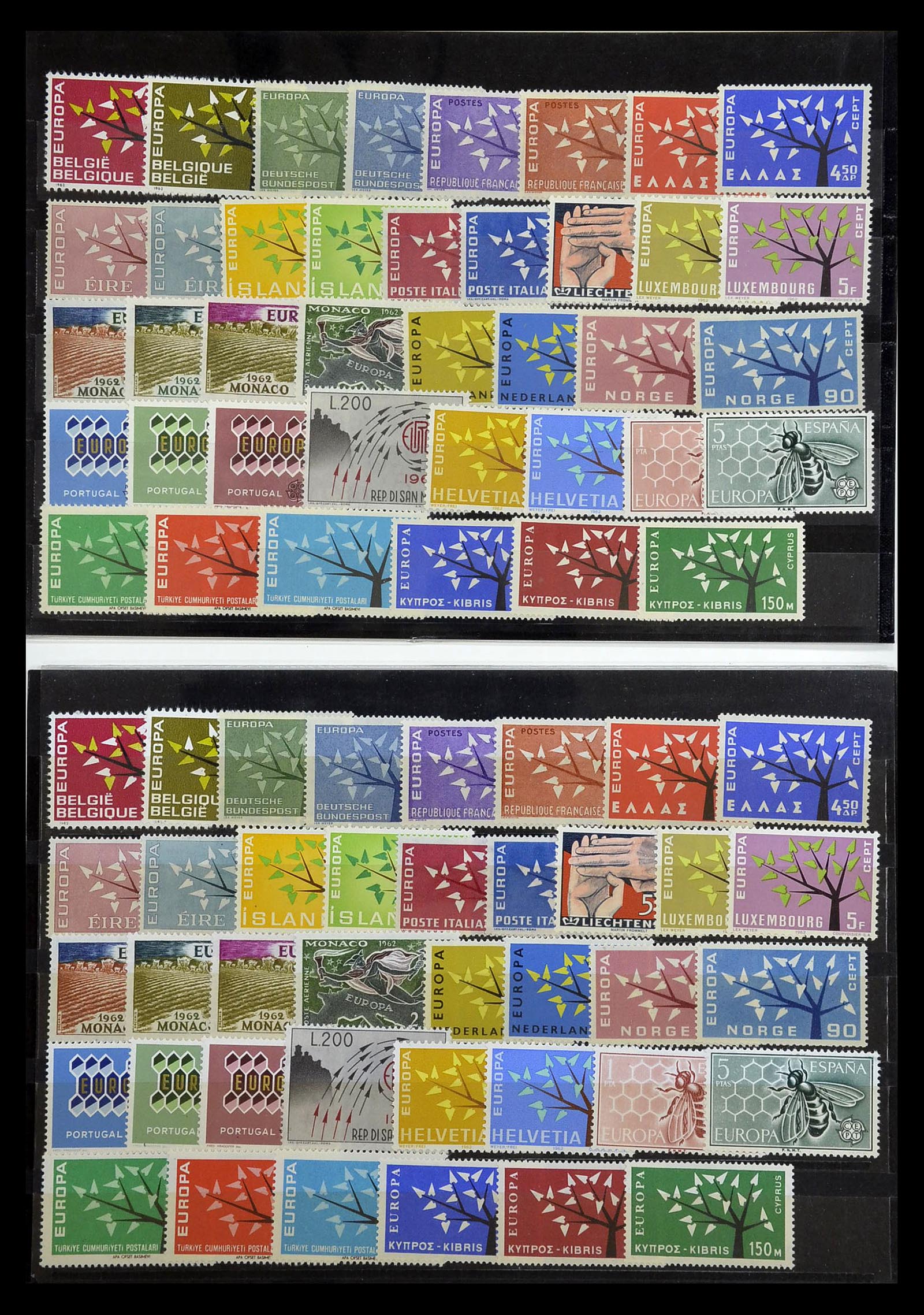 34577 290 - Postzegelverzameling 34577 Europa CEPT 1956-1992.