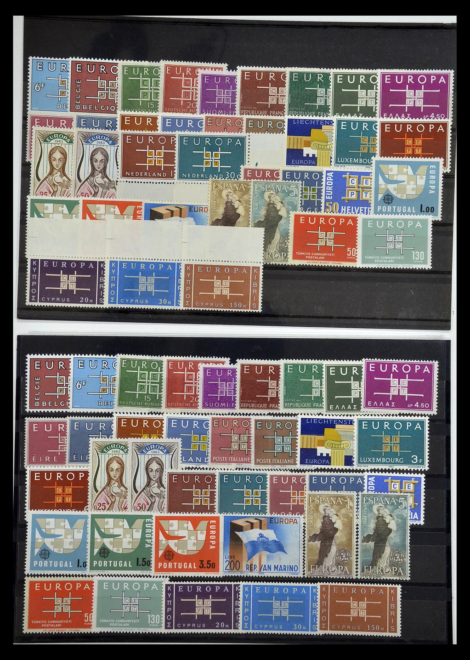 34577 291 - Postzegelverzameling 34577 Europa CEPT 1956-1992.