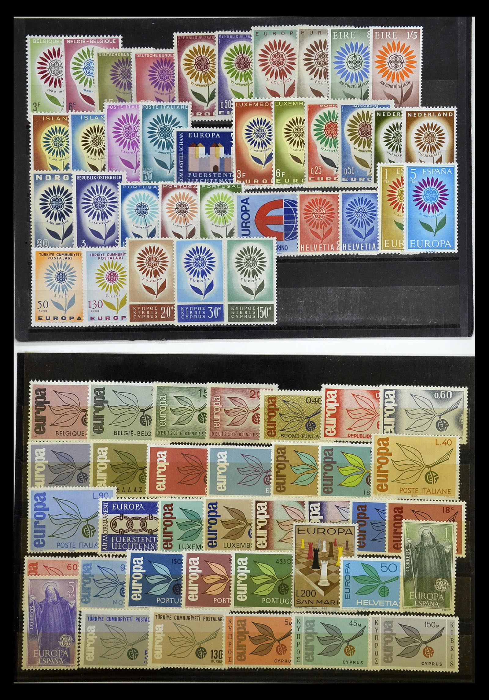 34577 295 - Postzegelverzameling 34577 Europa CEPT 1956-1992.