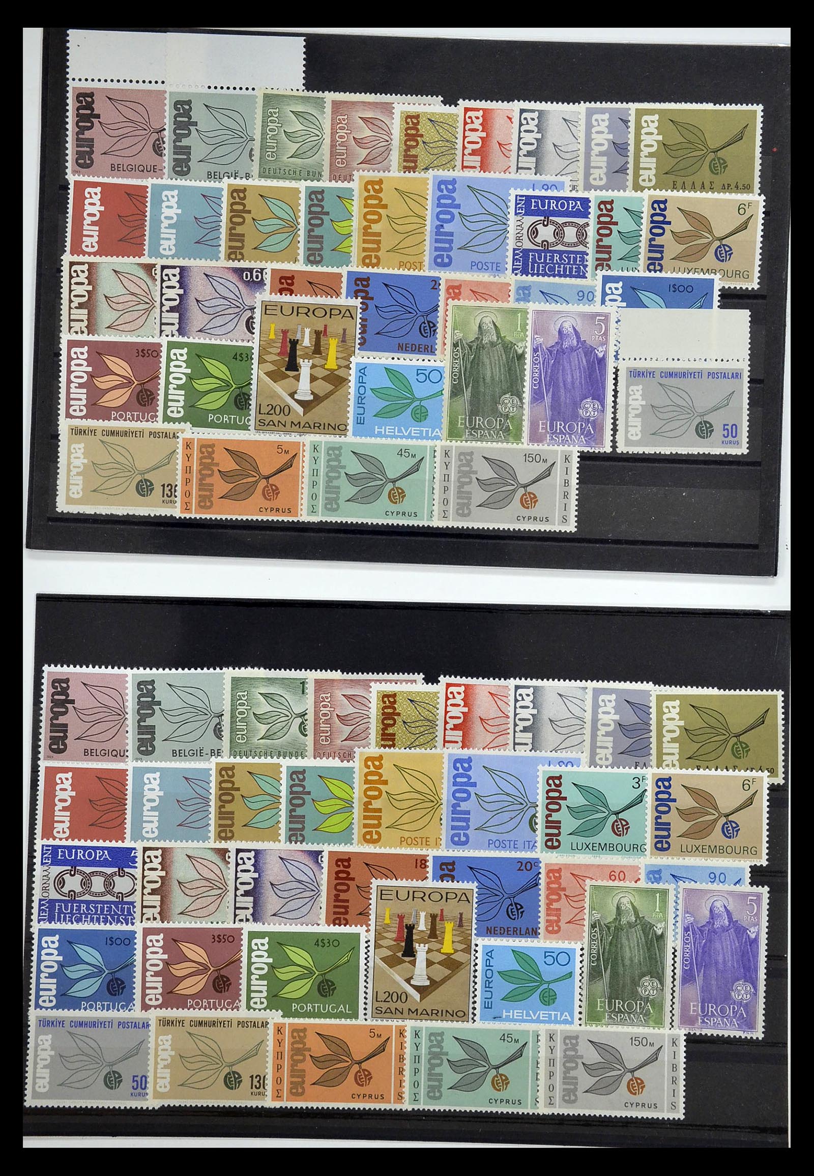 34577 296 - Postzegelverzameling 34577 Europa CEPT 1956-1992.