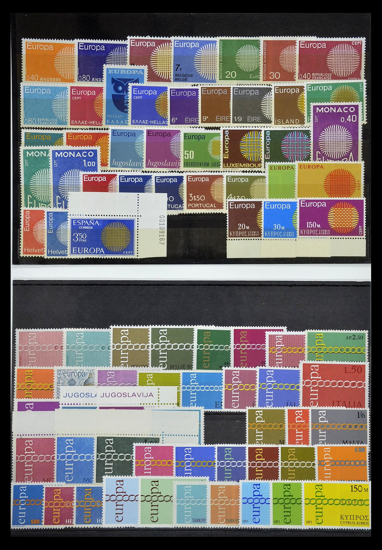 34577 304 - Postzegelverzameling 34577 Europa CEPT 1956-1992.