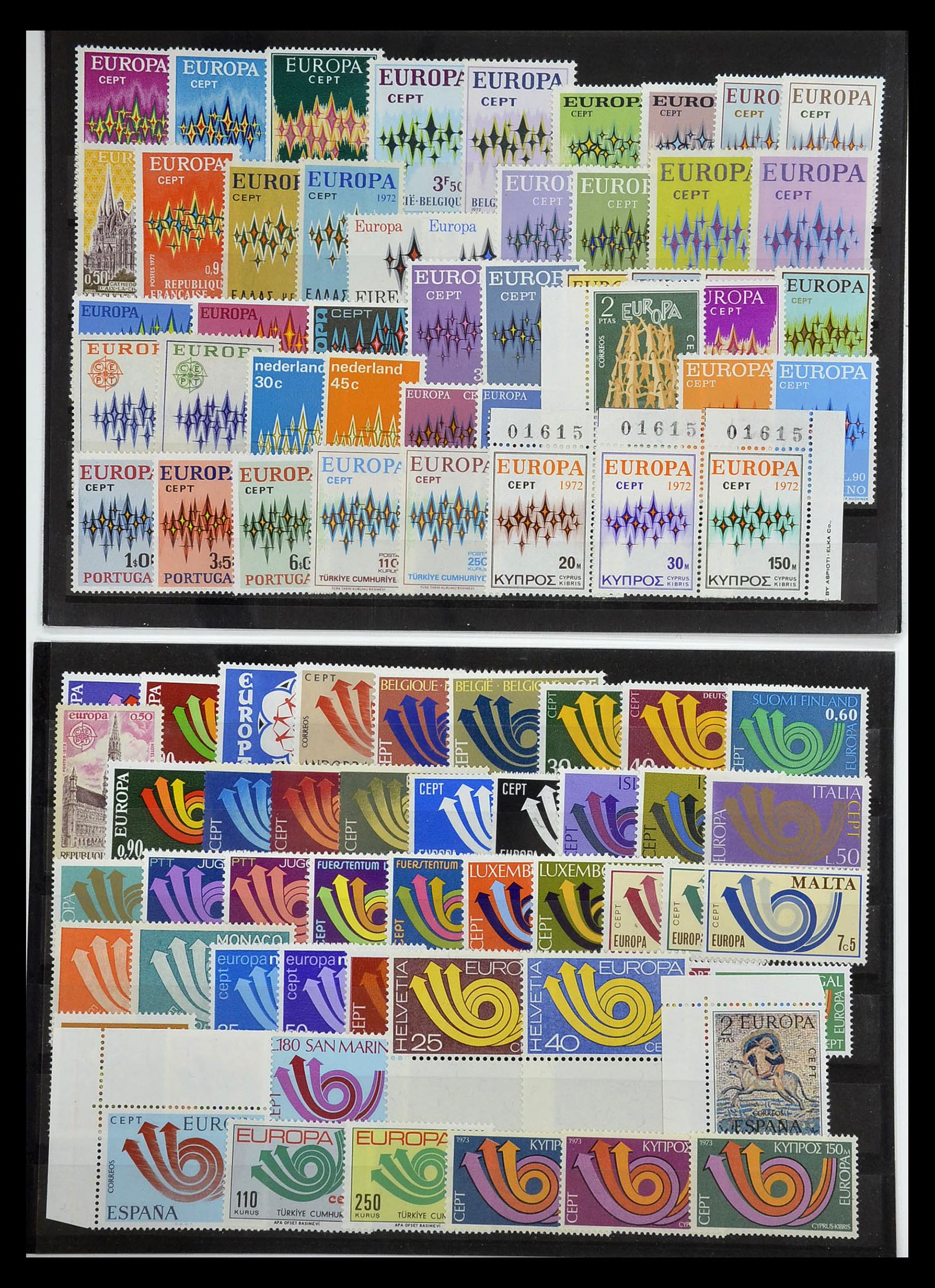 34577 306 - Postzegelverzameling 34577 Europa CEPT 1956-1992.