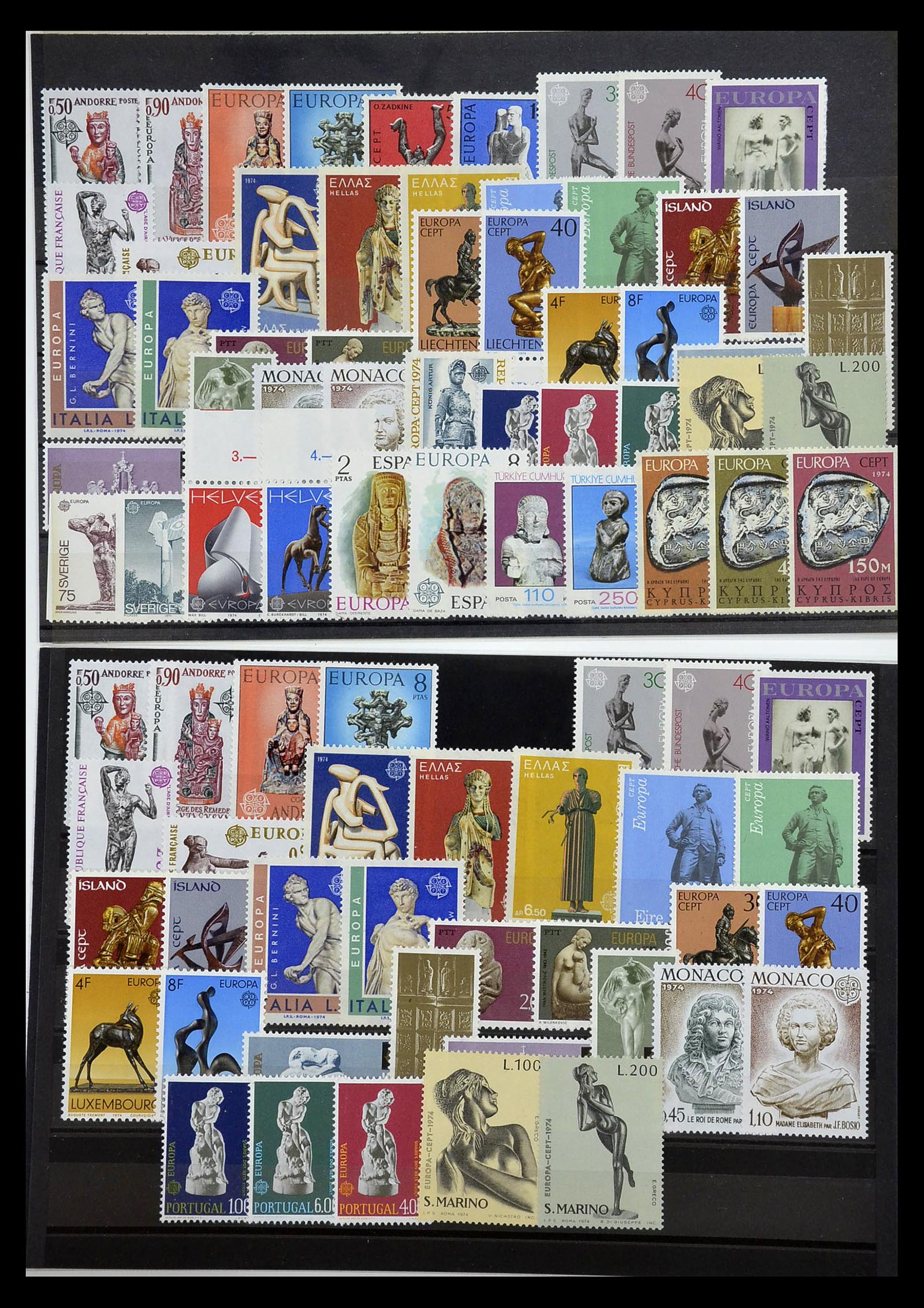 34577 307 - Postzegelverzameling 34577 Europa CEPT 1956-1992.
