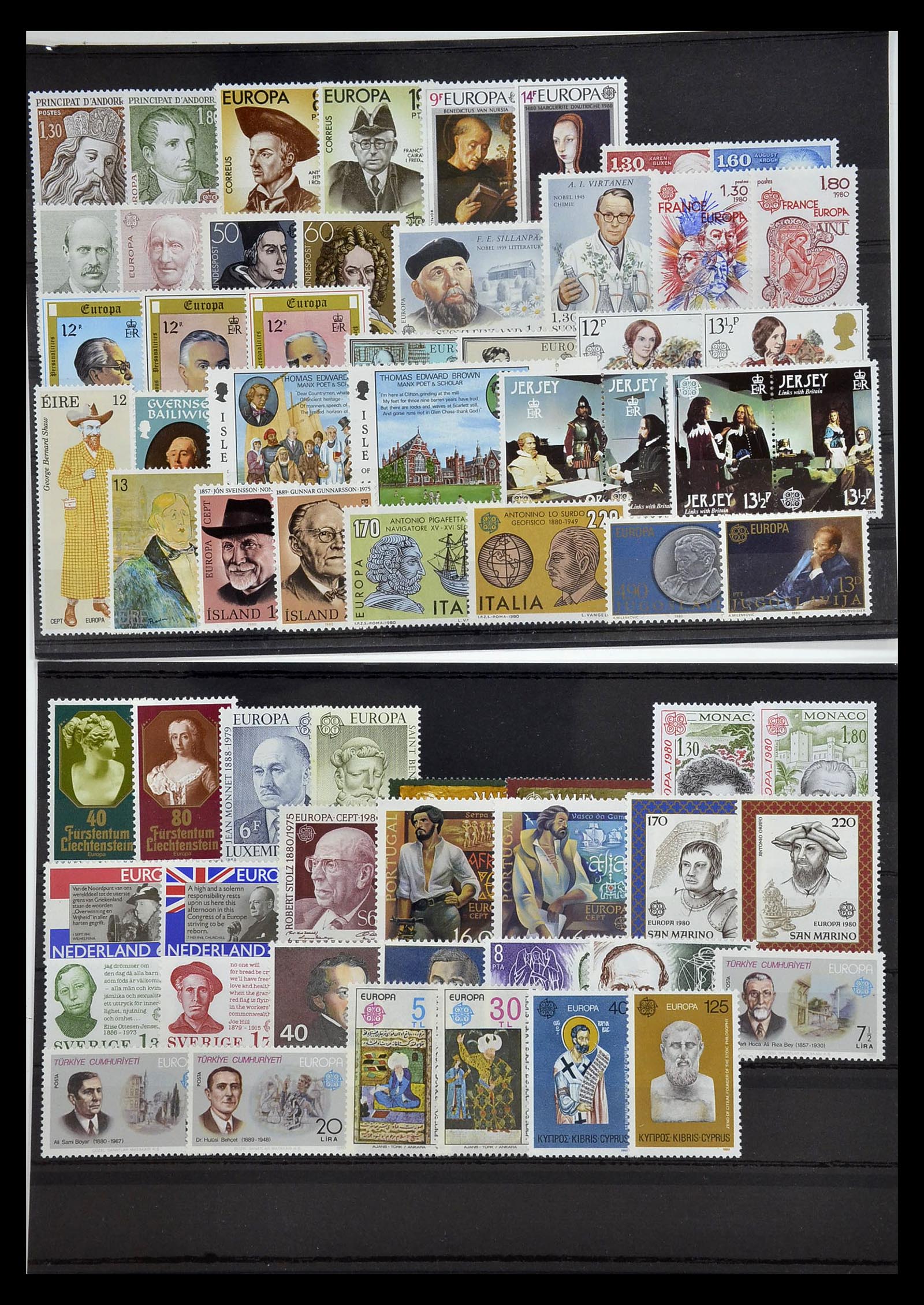 34577 311 - Postzegelverzameling 34577 Europa CEPT 1956-1992.