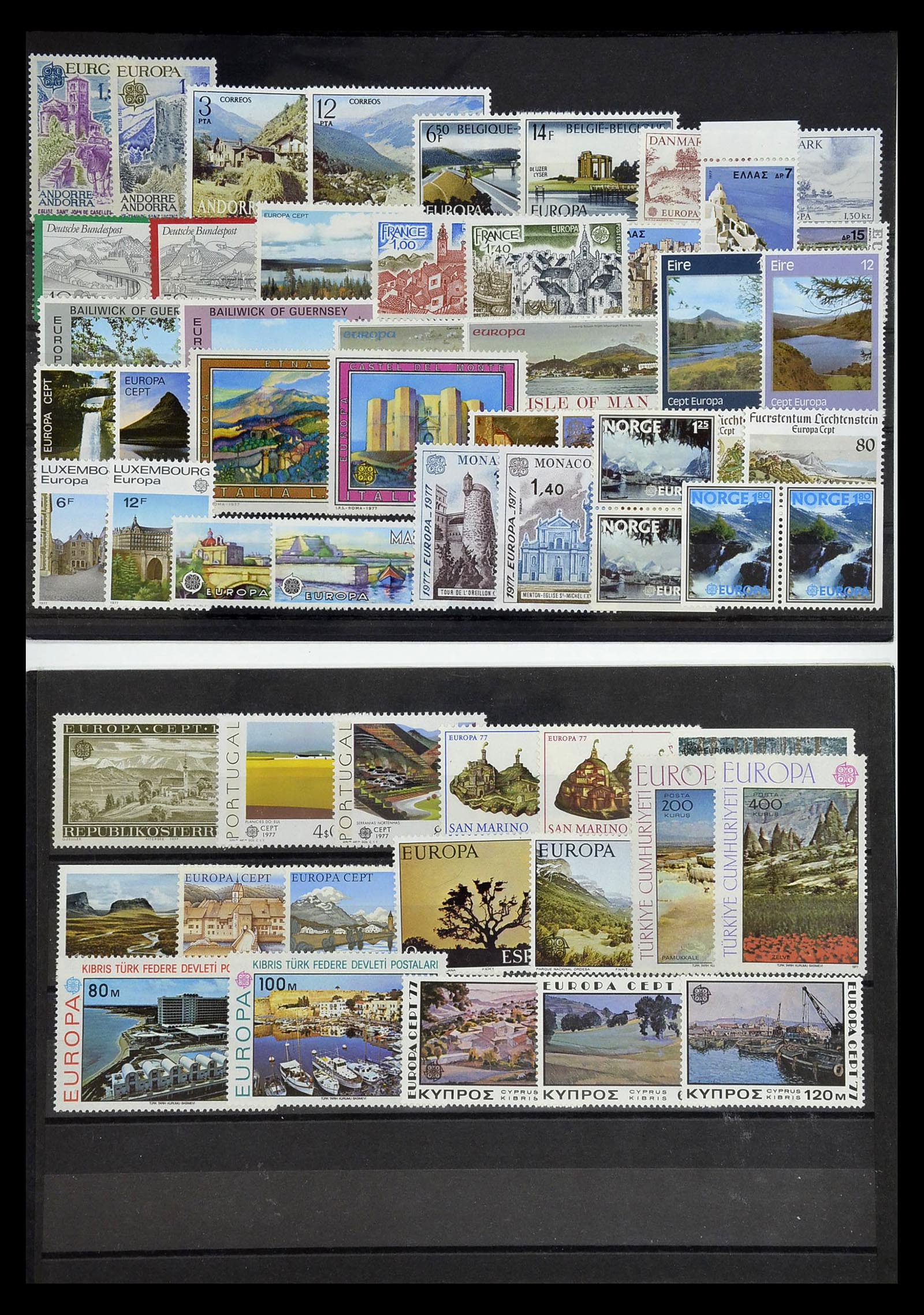 34577 327 - Postzegelverzameling 34577 Europa CEPT 1956-1992.