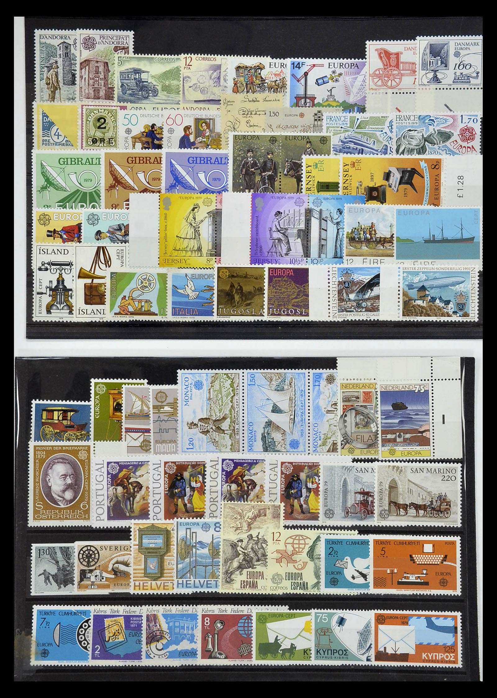 34577 329 - Postzegelverzameling 34577 Europa CEPT 1956-1992.