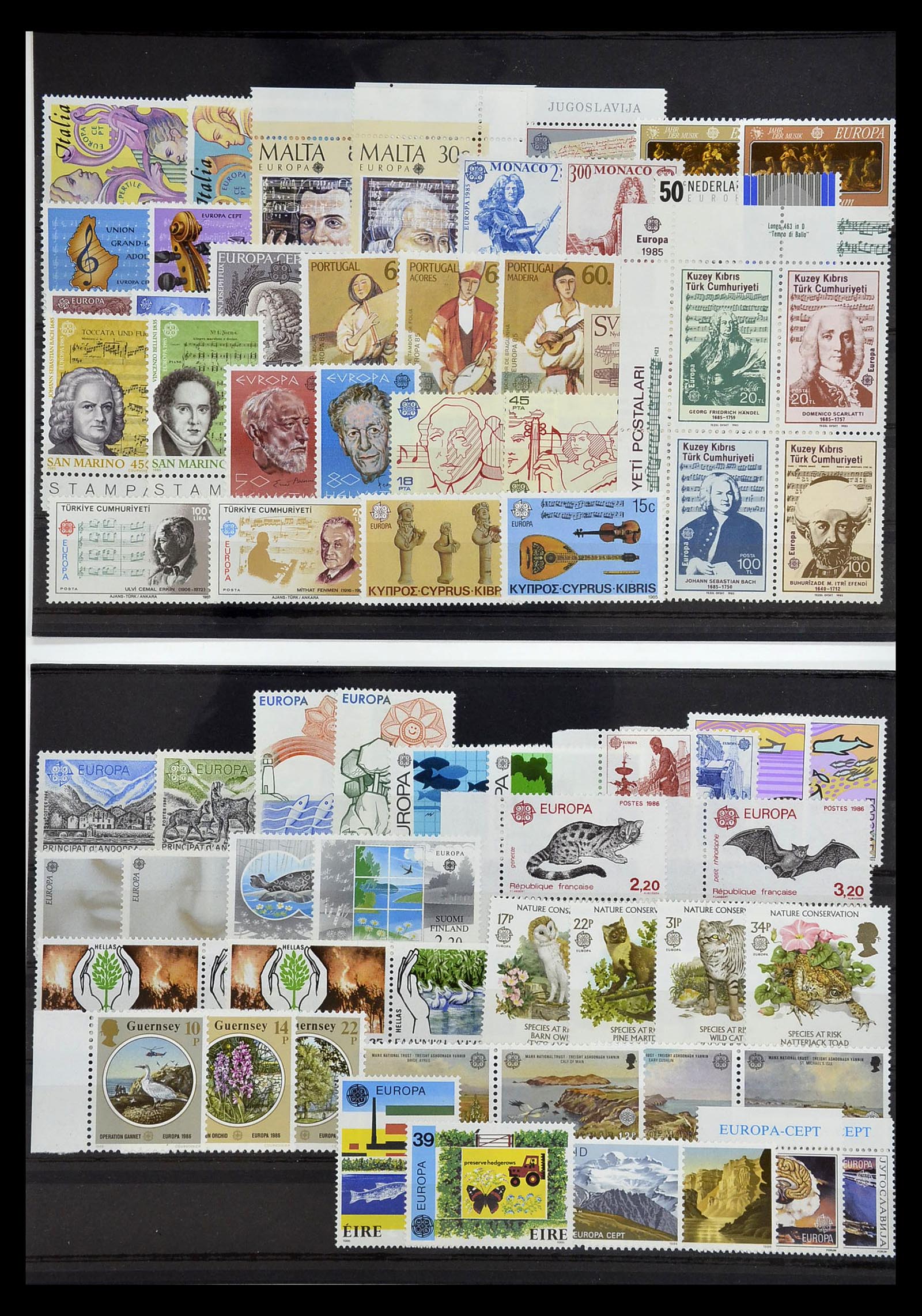 34577 336 - Postzegelverzameling 34577 Europa CEPT 1956-1992.